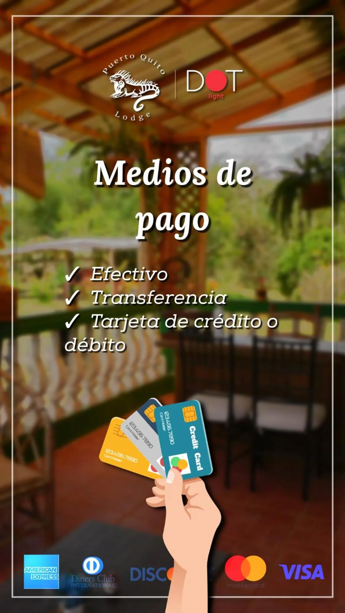 Property logo or sign in Puerto Quito Lodge