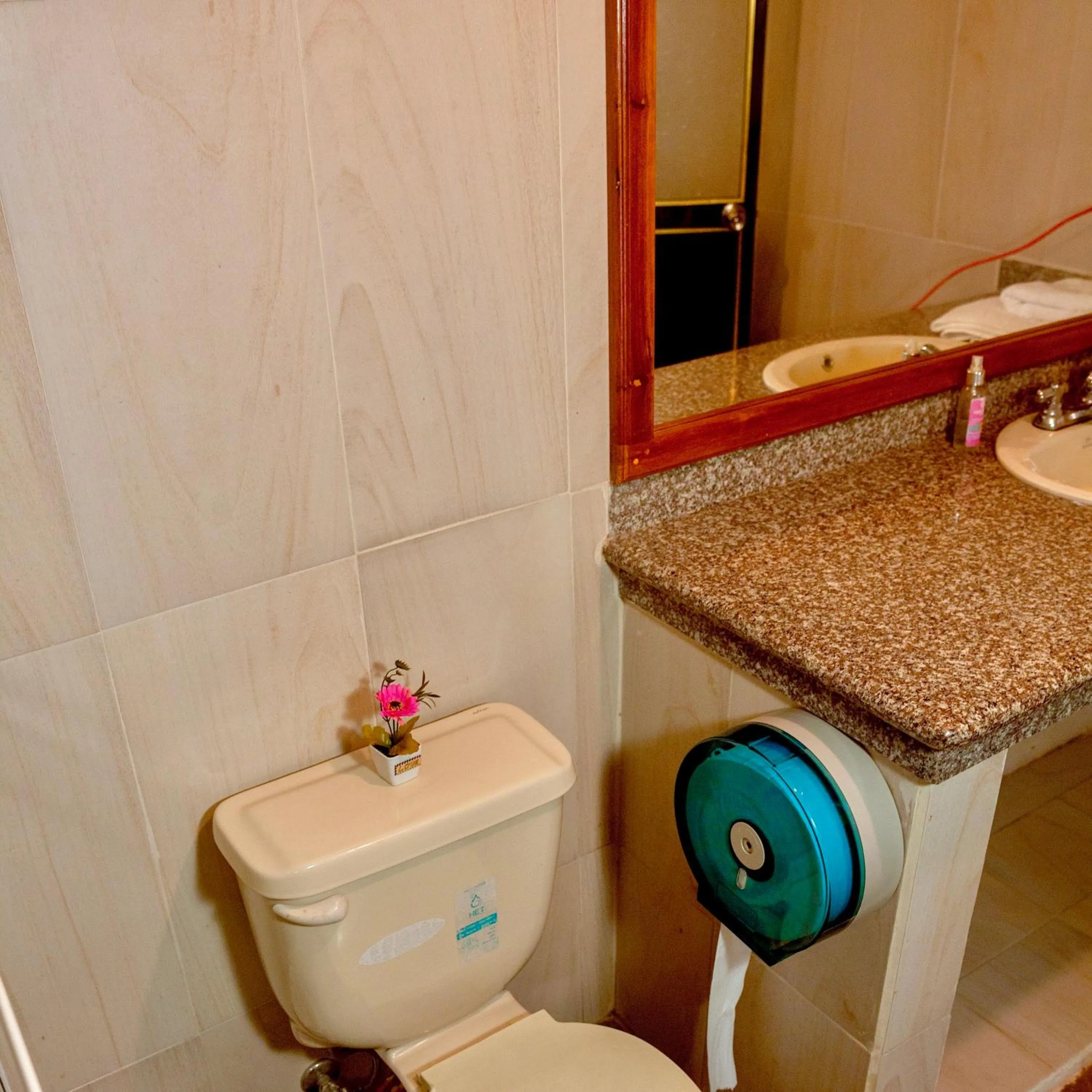 Toilet in Puerto Quito Lodge - Las Iguanas