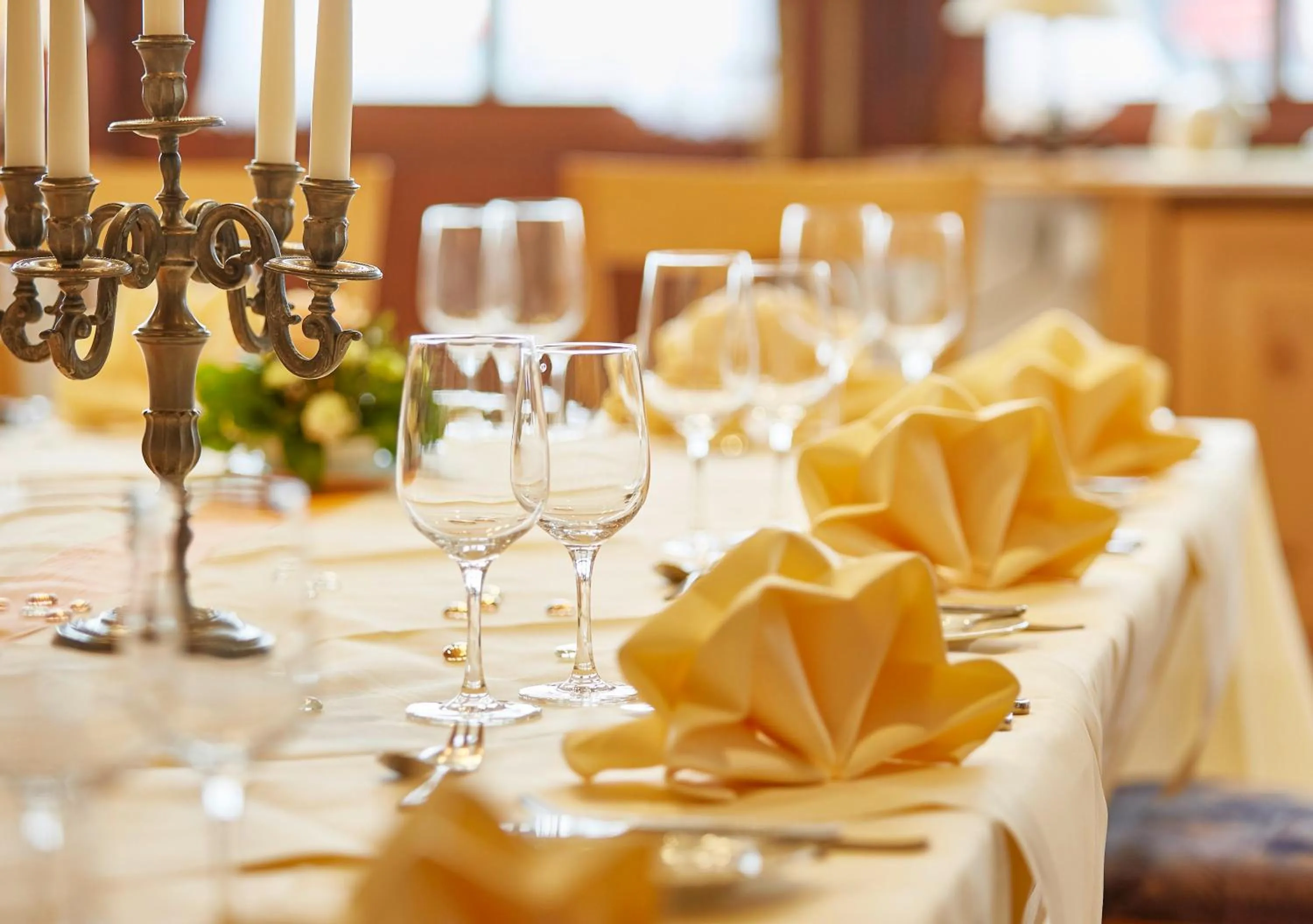 Food and drinks in Hotel Restaurant Lindenhof