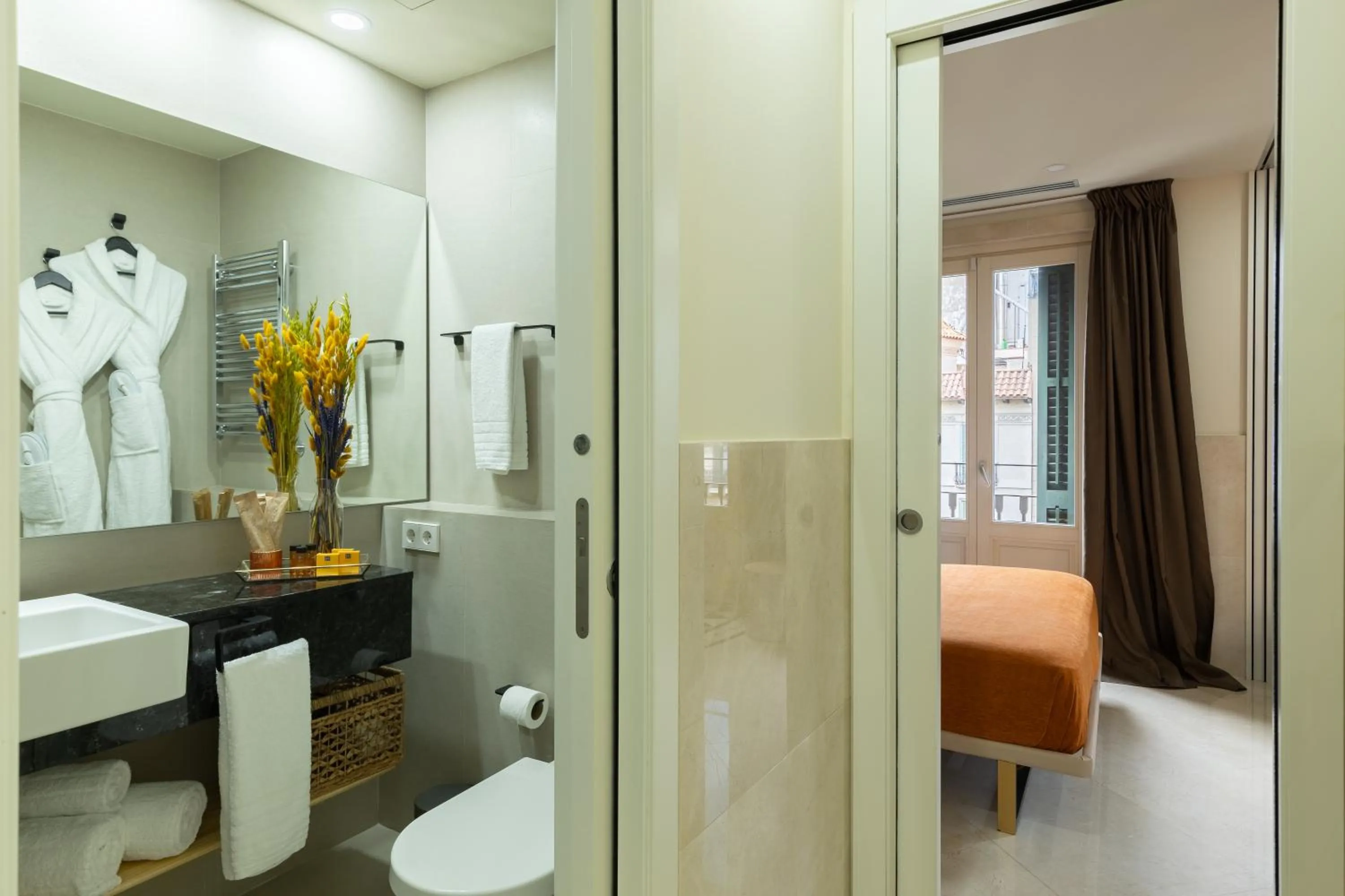 Bathroom in Cosmo Apartments Rambla Catalunya