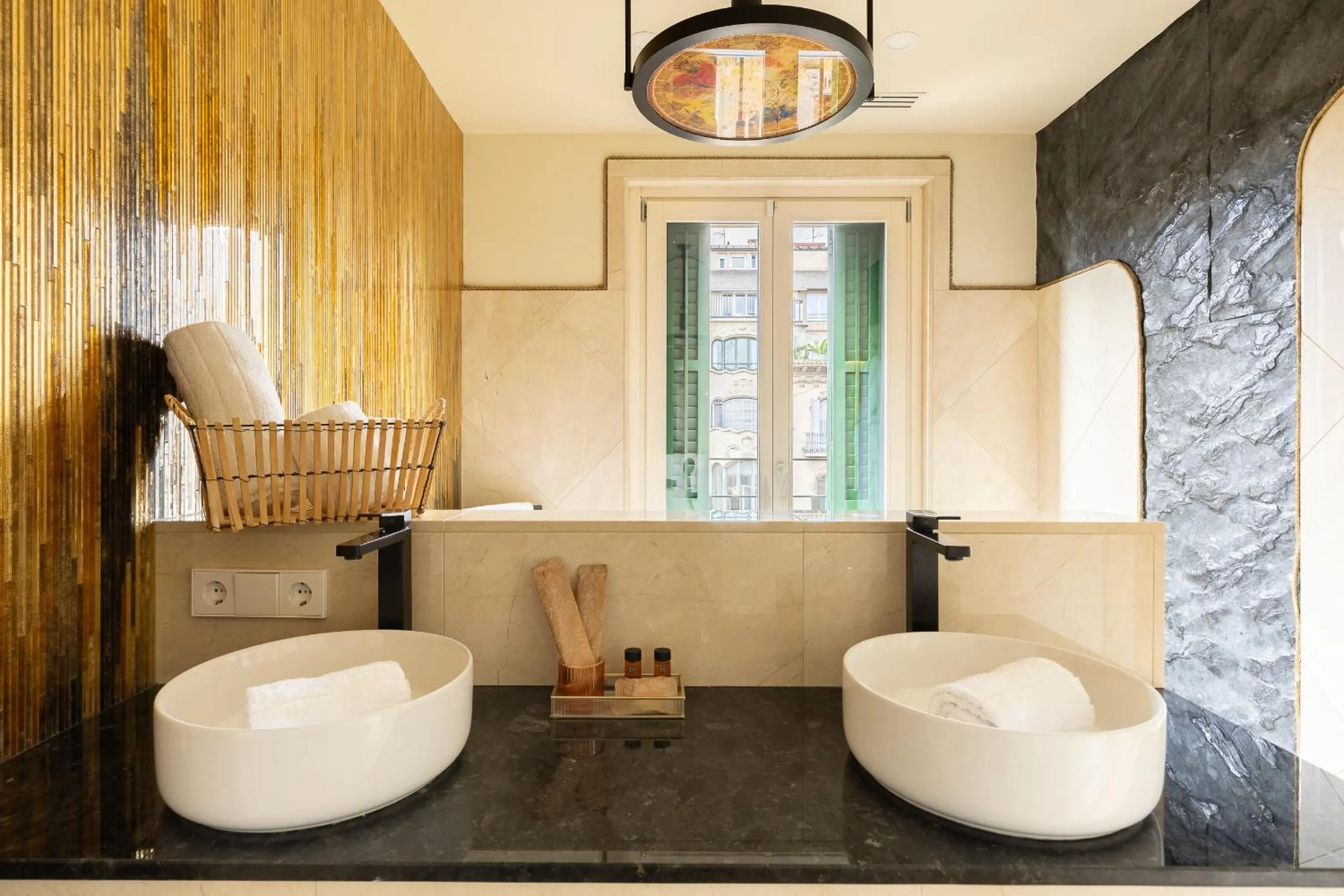 Bathroom in Cosmo Apartments Rambla Catalunya