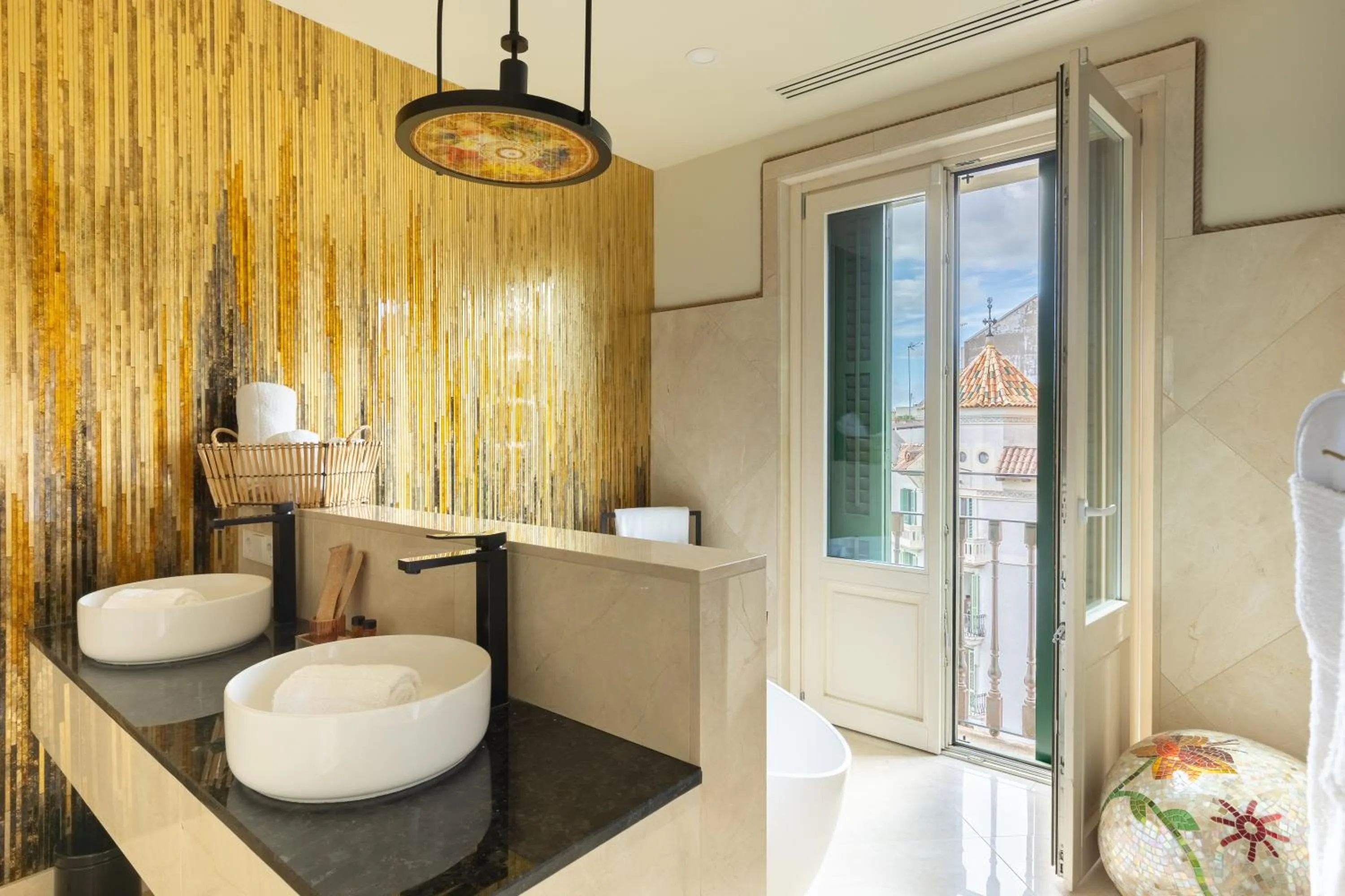 Bathroom in Cosmo Apartments Rambla Catalunya