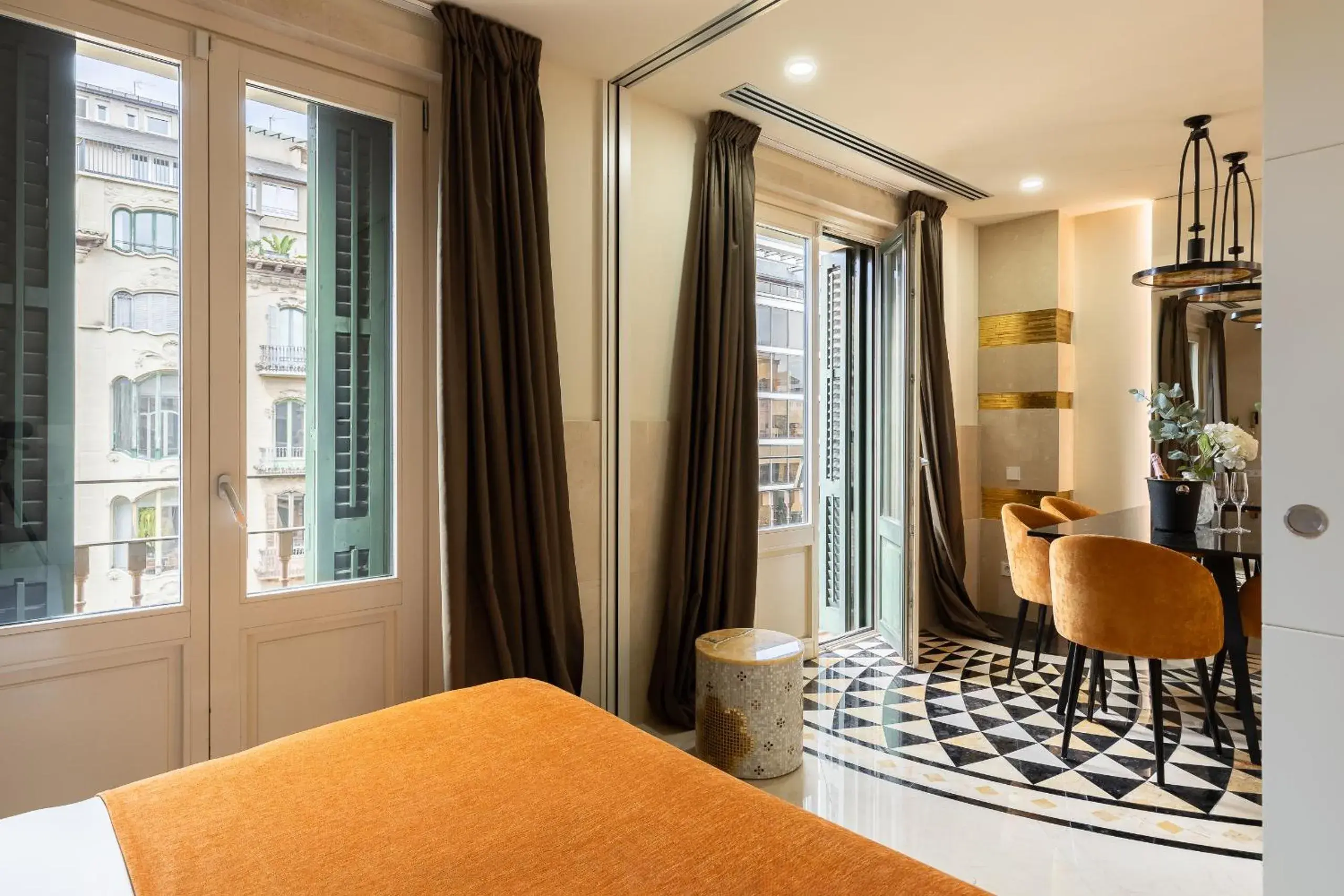 Bed in Cosmo Apartments Rambla Catalunya Bed in Cosmo Apartments Rambla Catalunya