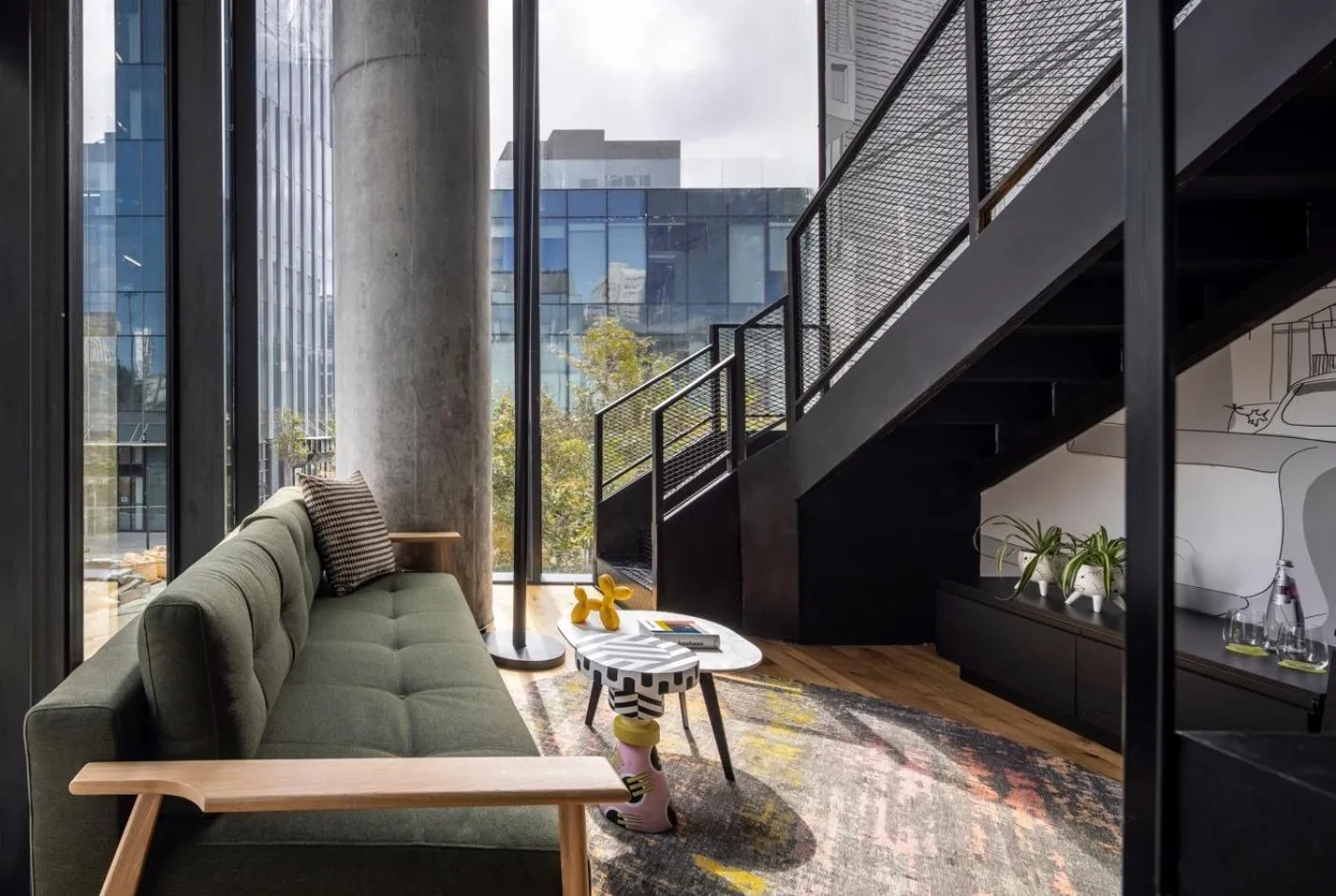 Living room in Play Midtown Hotel Tel Aviv