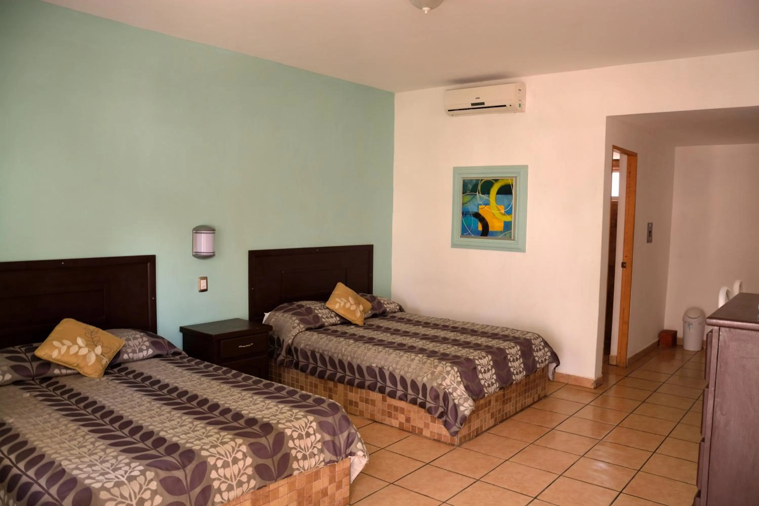 Bed in Eco Bay Hotel