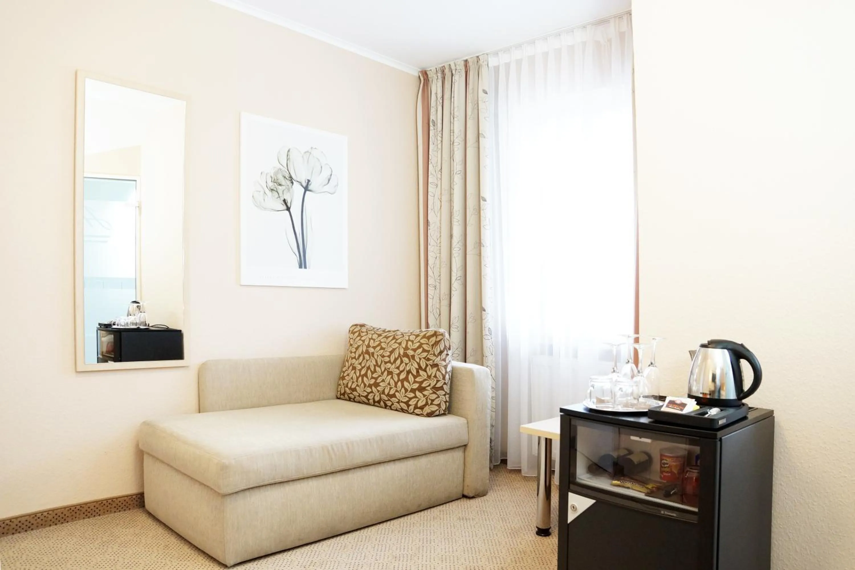 Seating area in Hünerbein's Posthotel