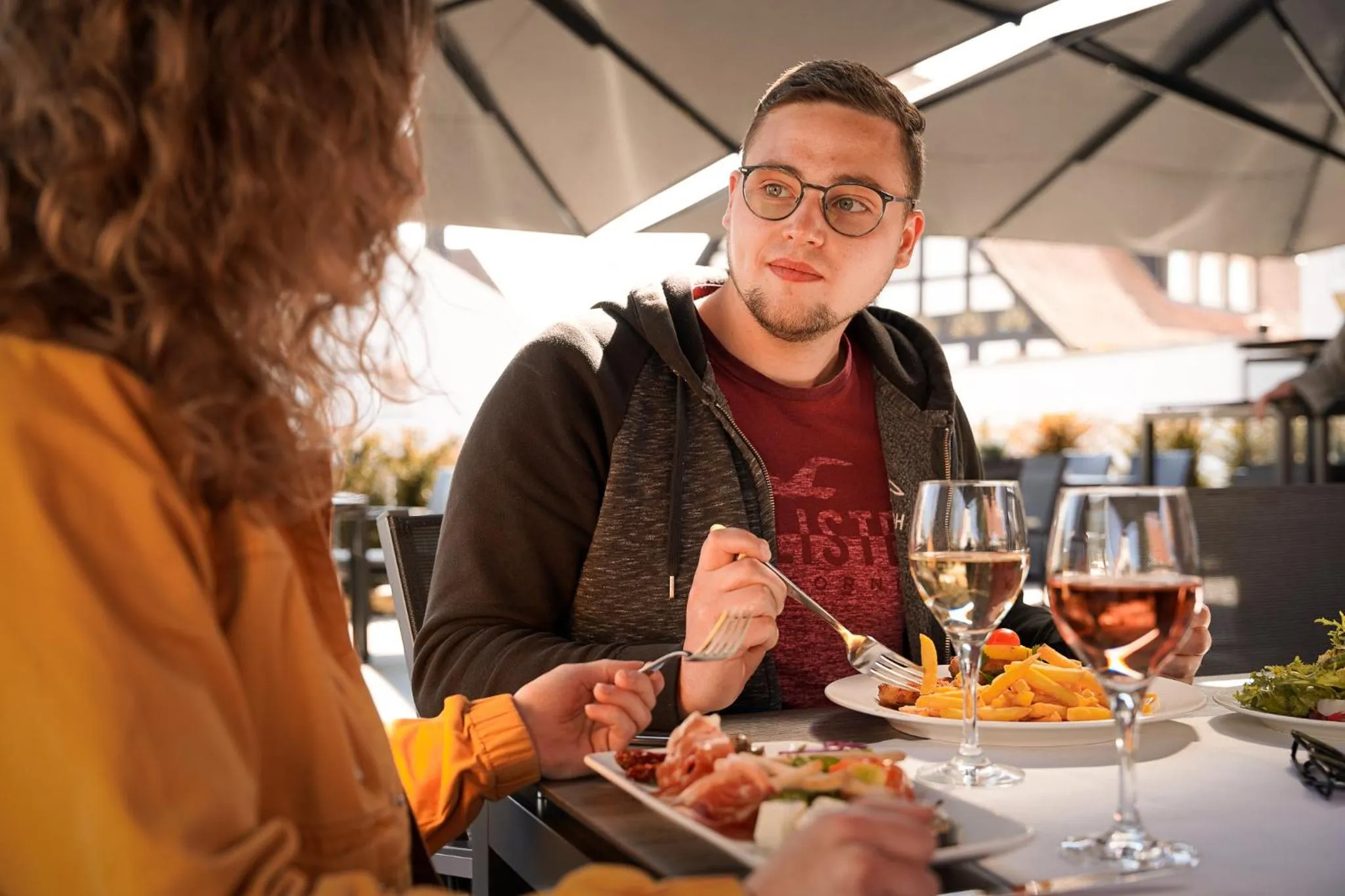 Restaurant/places to eat in Hünerbein's Posthotel