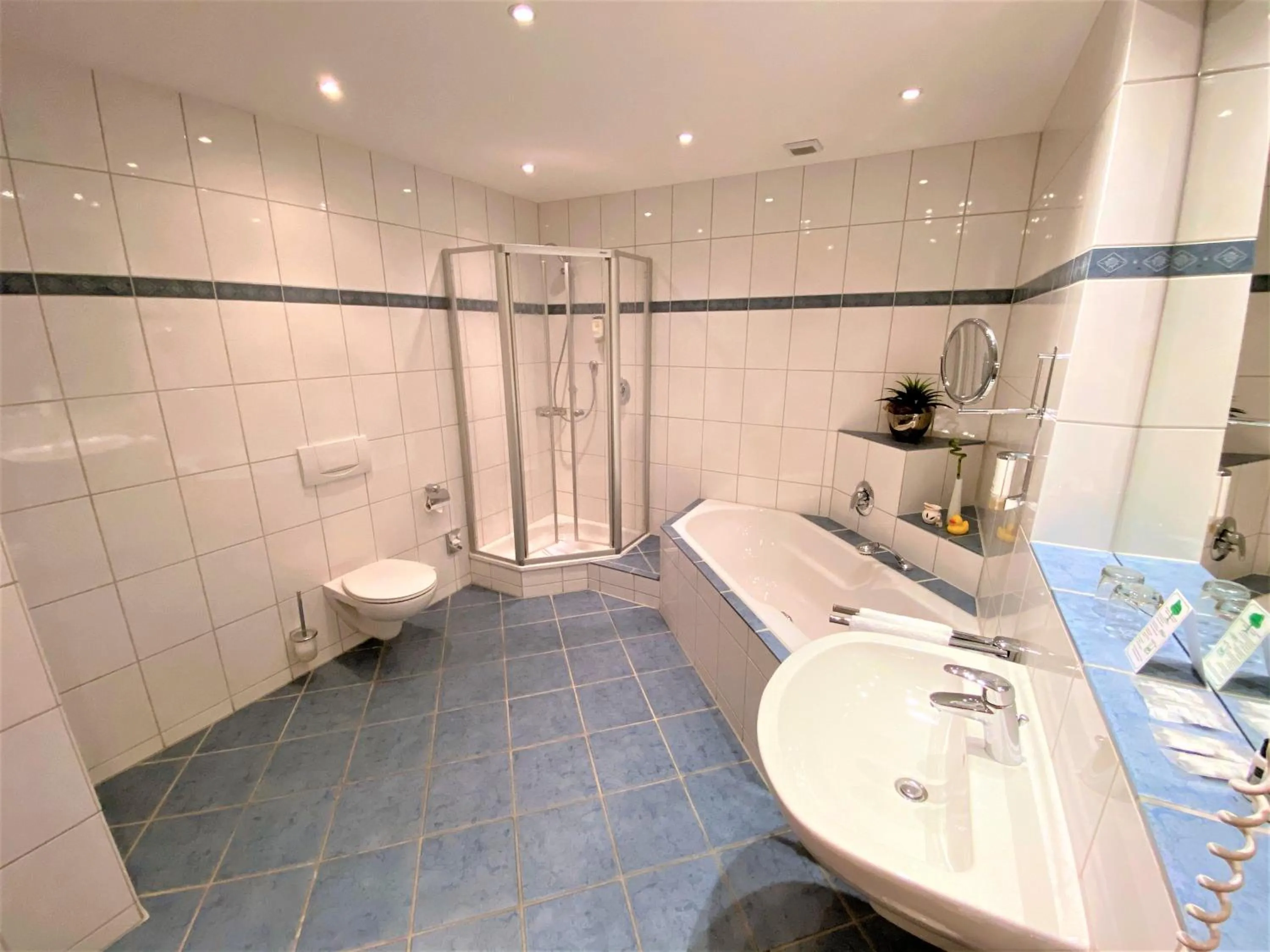 Bathroom in Hünerbein's Posthotel