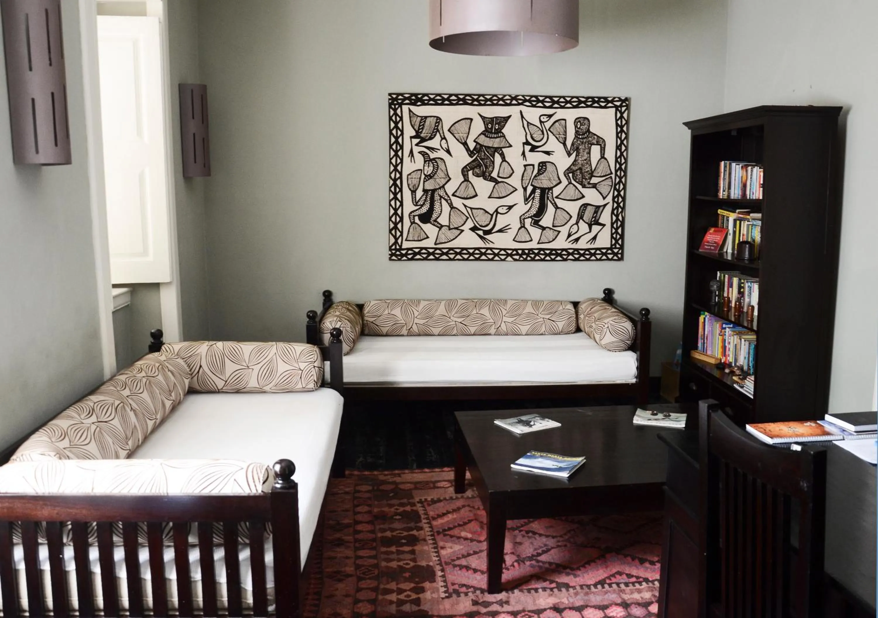Communal lounge/ TV room, Bed in Casa Colonial