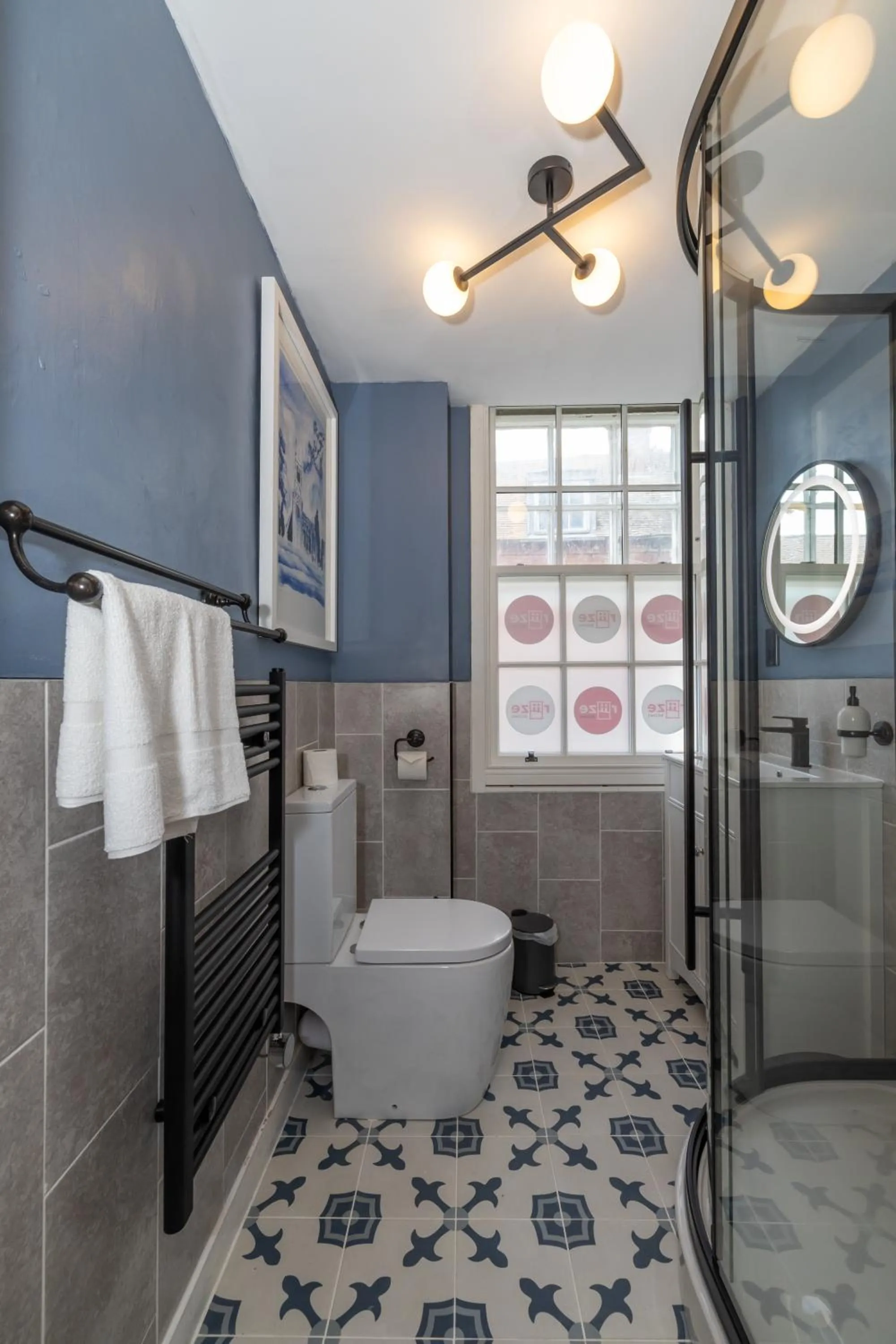 Bathroom in Riize Boutique Hotel Worcester Self Check-in City Centre