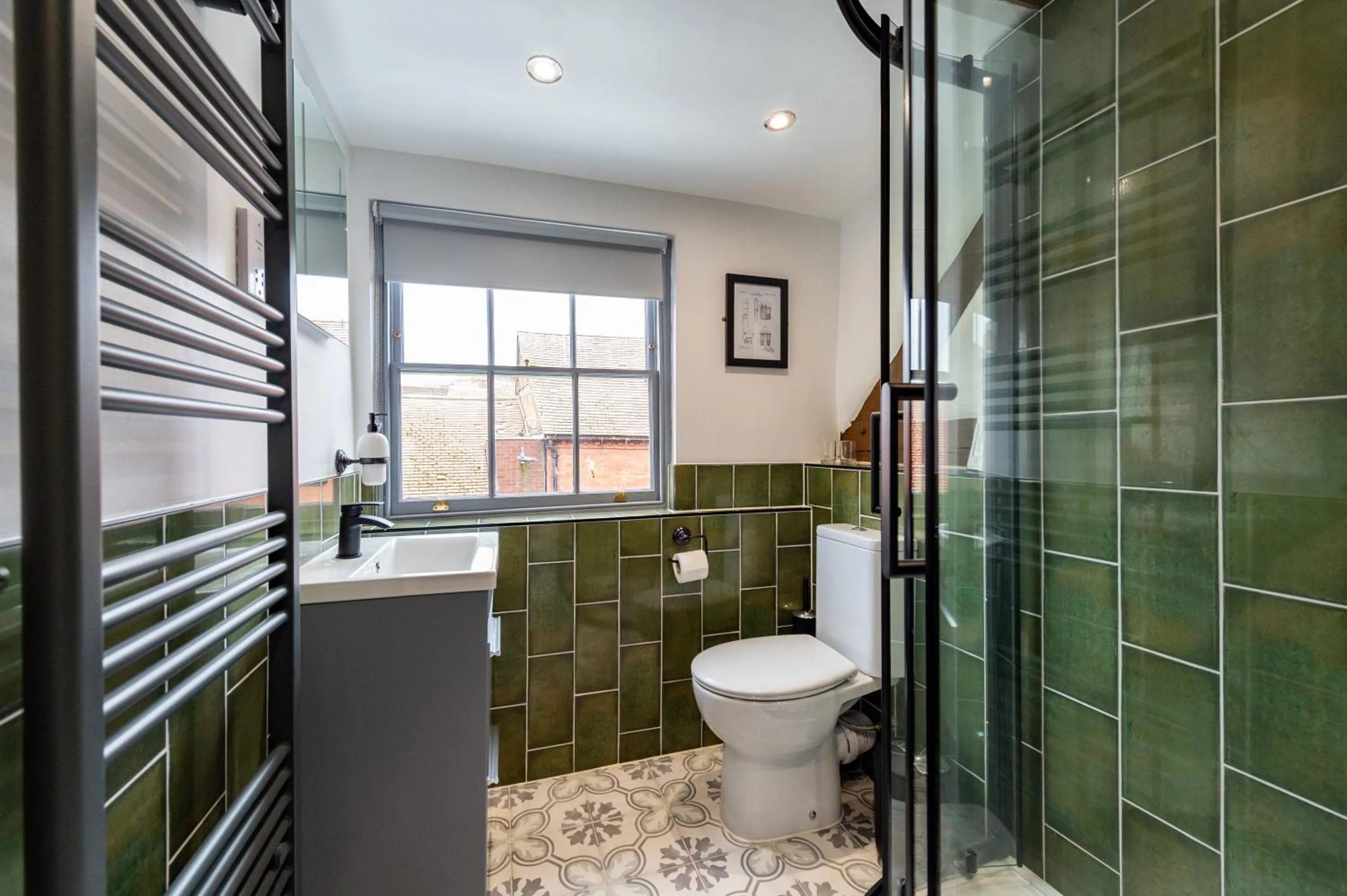 Bathroom in Riize Boutique Hotel Worcester Self Check-in City Centre