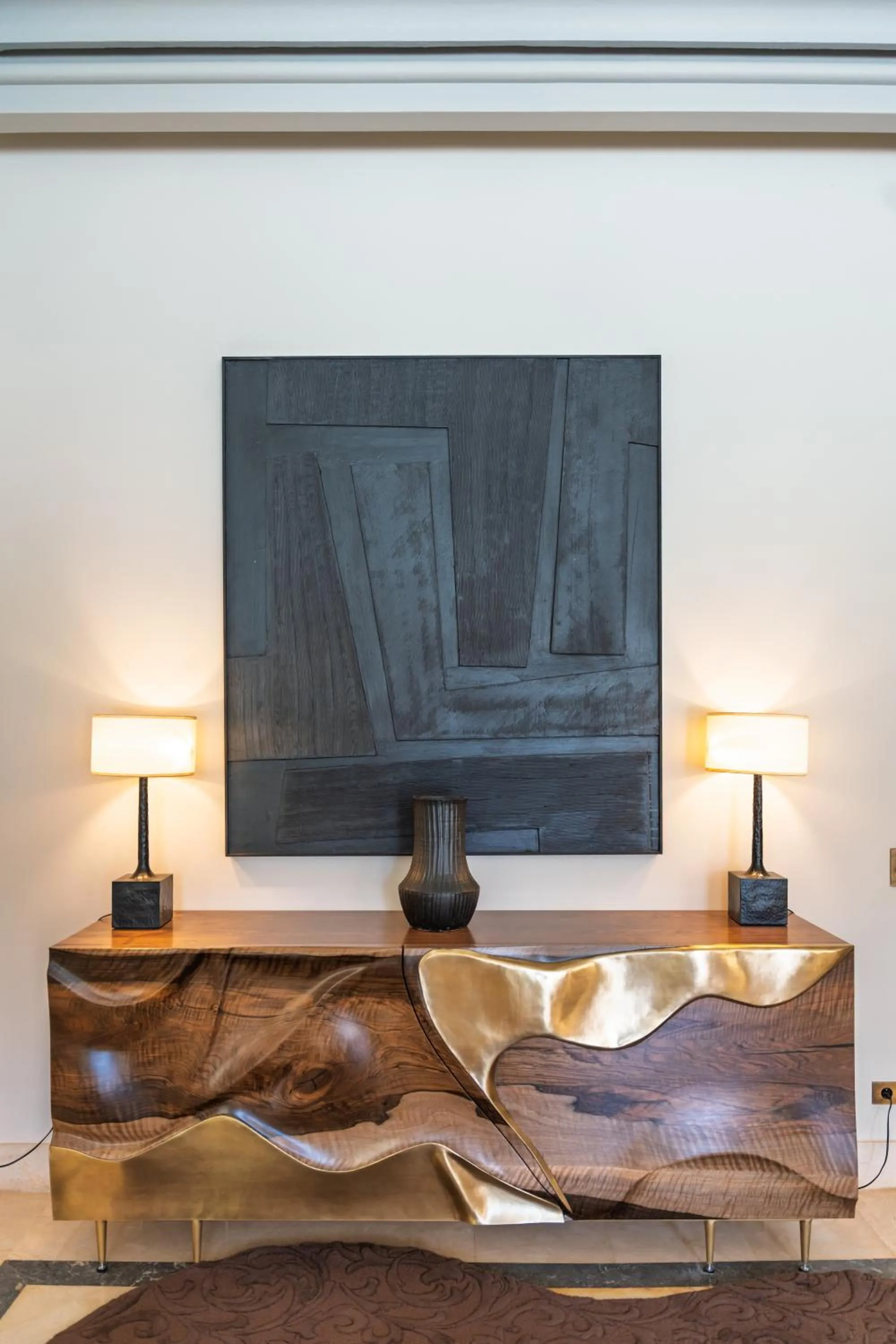 Decorative detail in Palais Namaskar