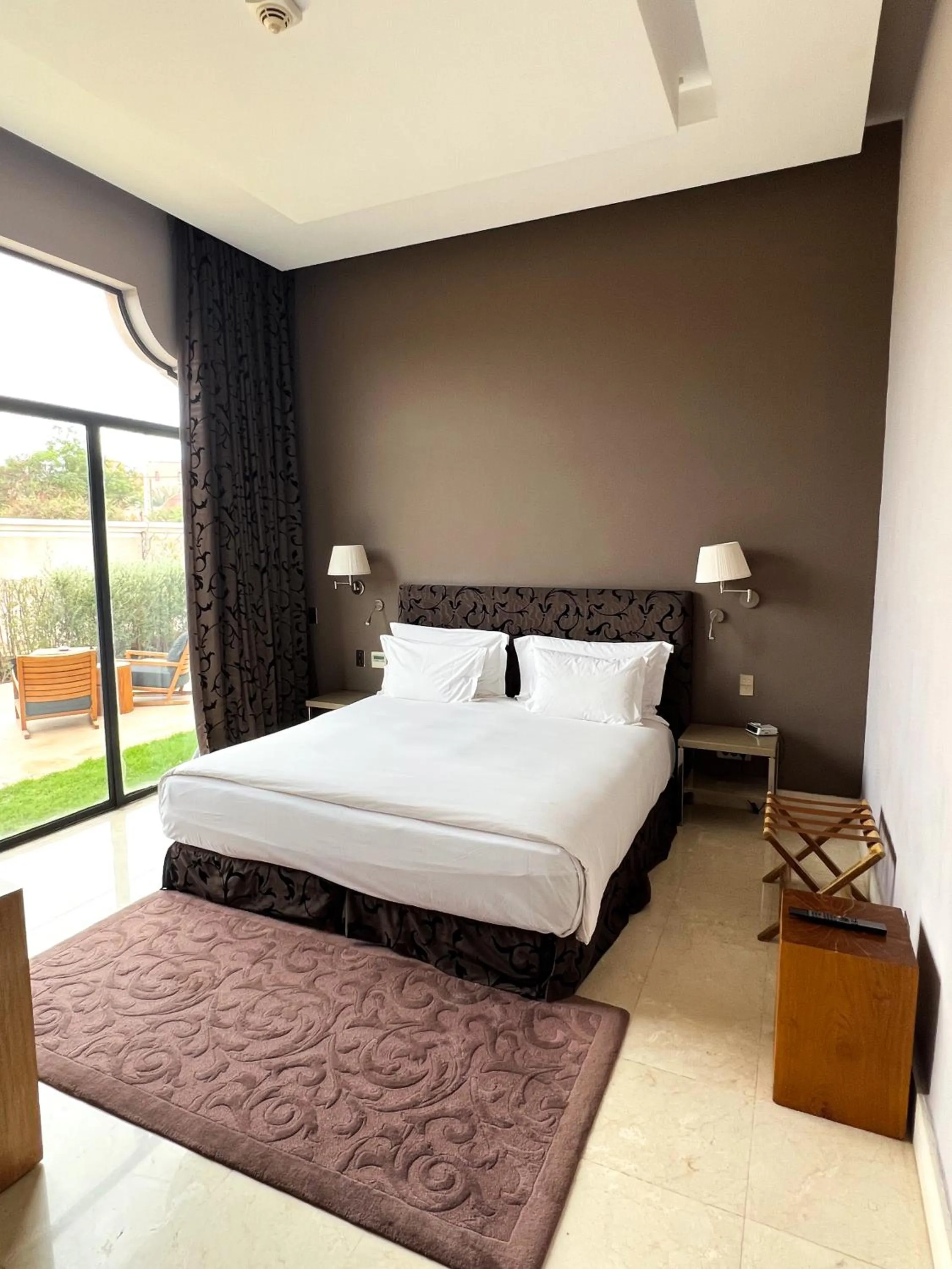 Balcony/Terrace, Bed in Palais Namaskar