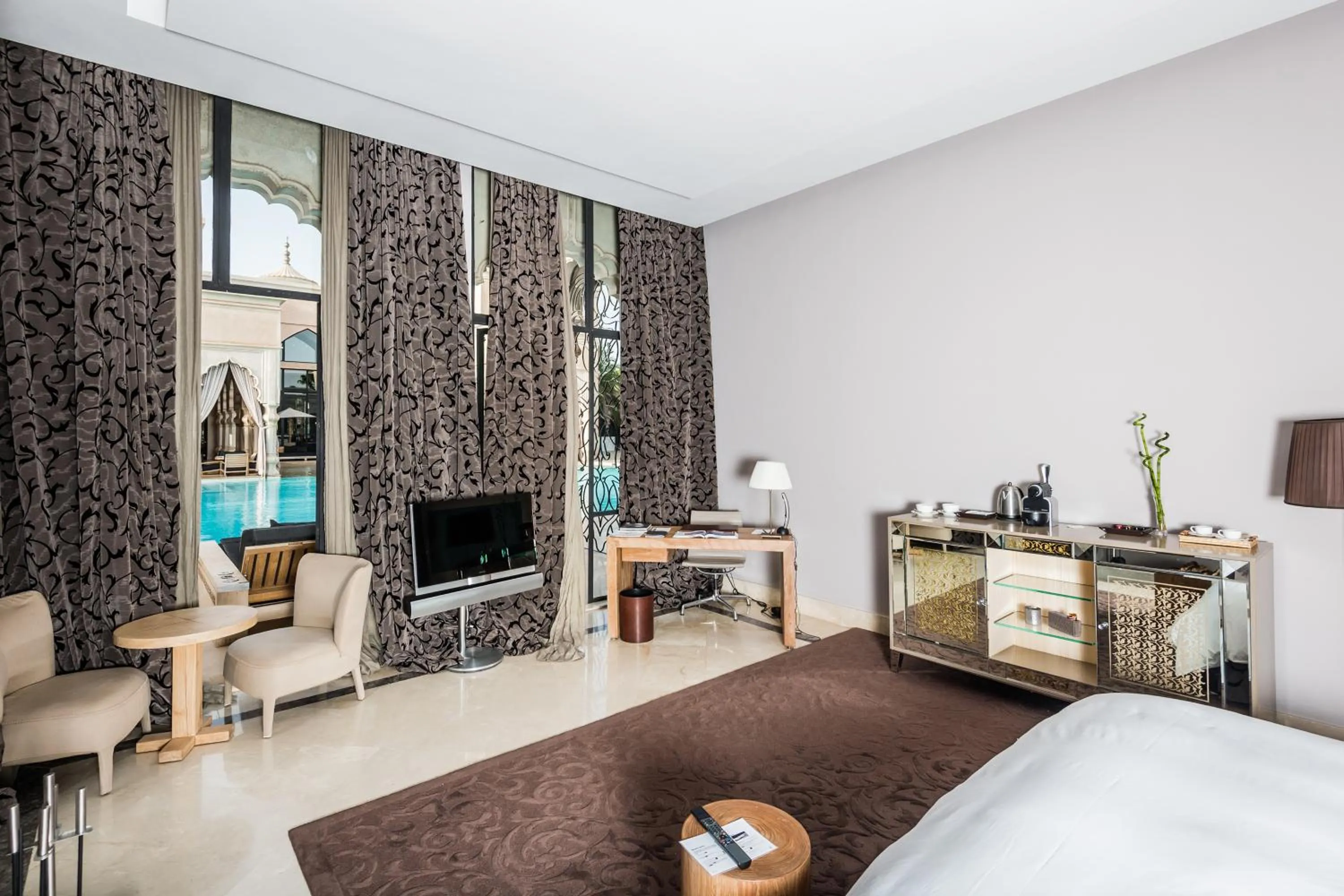 Bedroom, Bed in Palais Namaskar