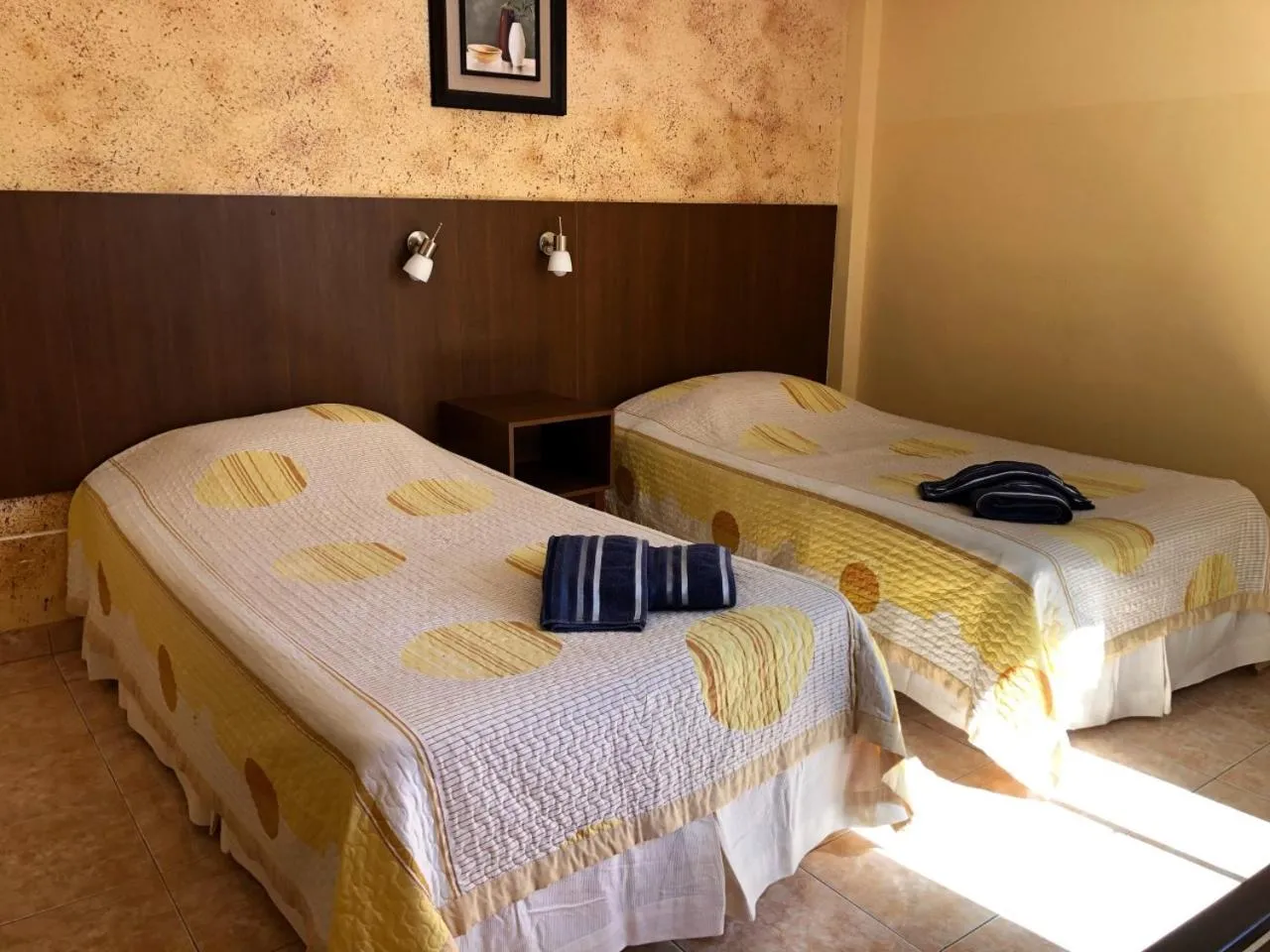 Bed in Hotel Mitru