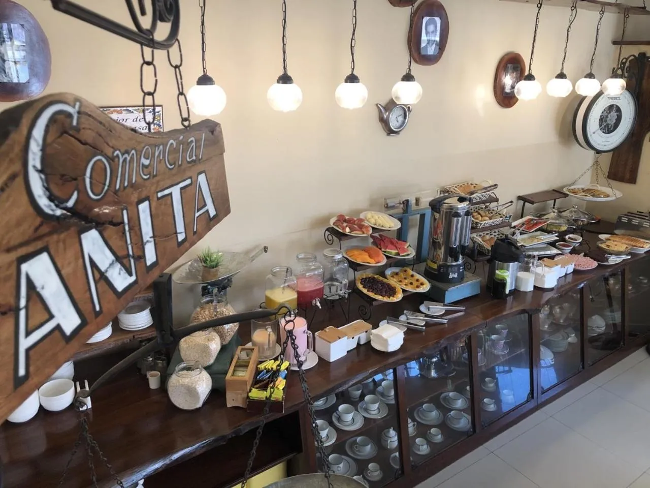 Buffet breakfast in Hotel Mitru