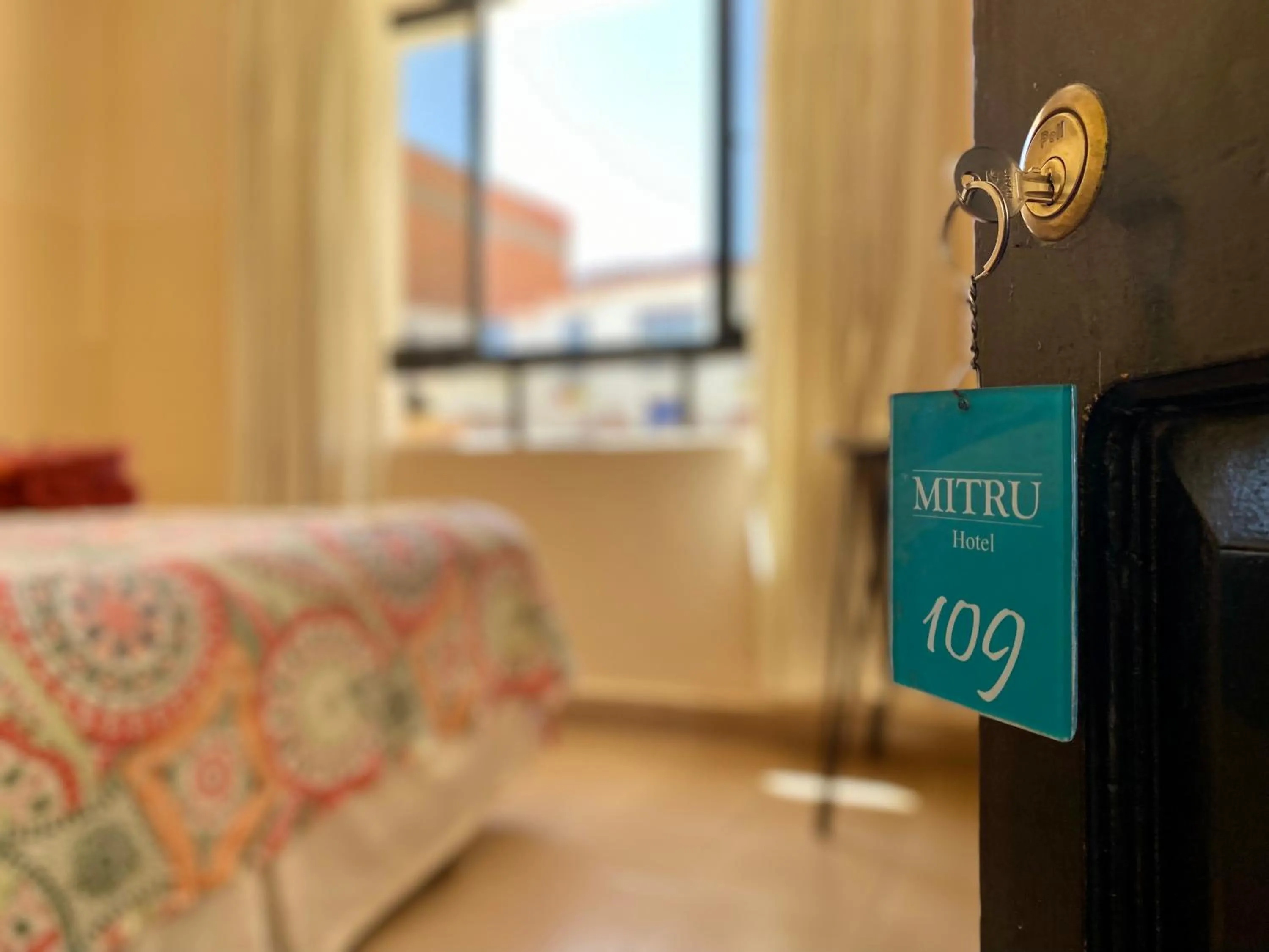 Logo/Certificate/Sign, Bed in Hotel Mitru