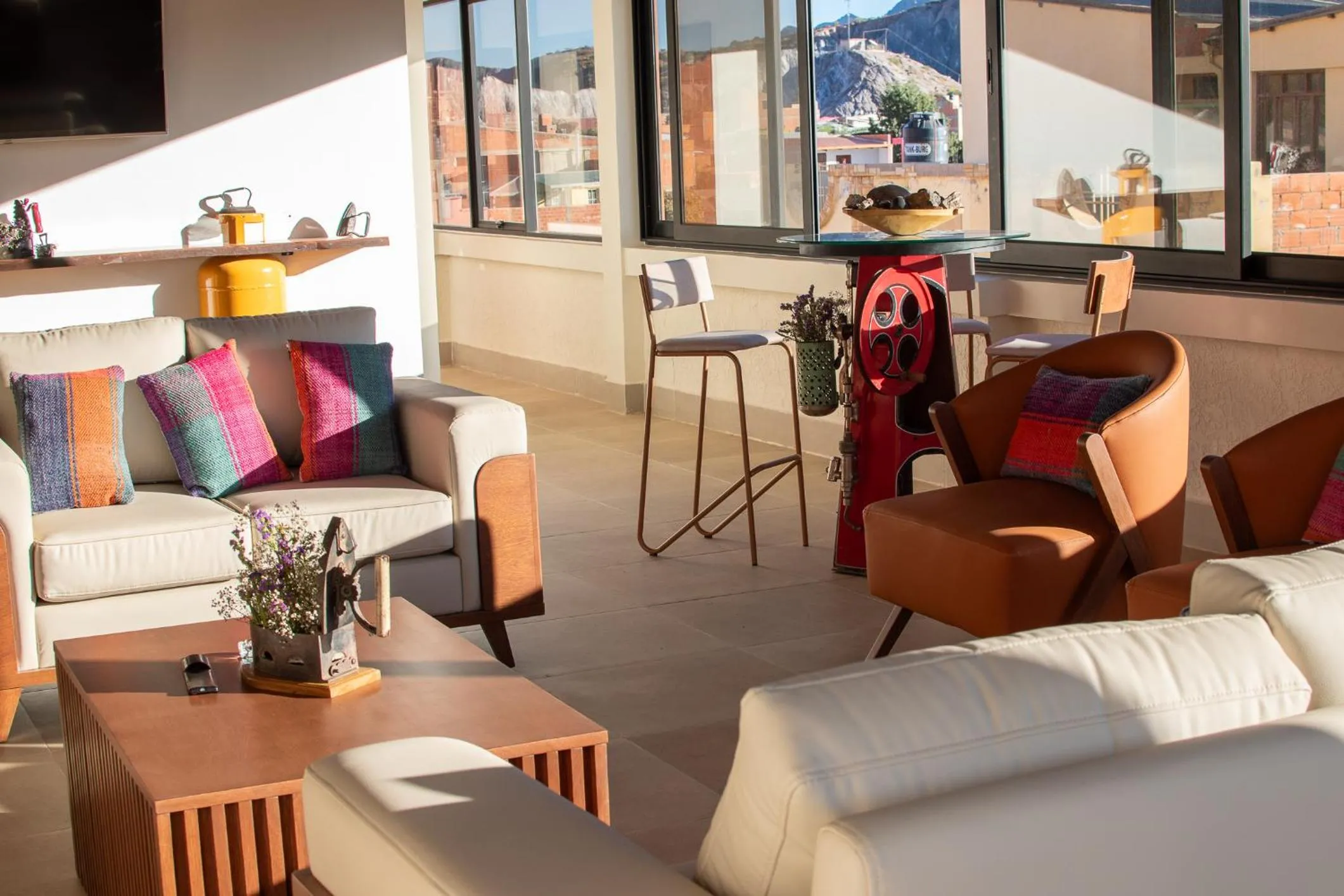 Living room in Hotel Mitru