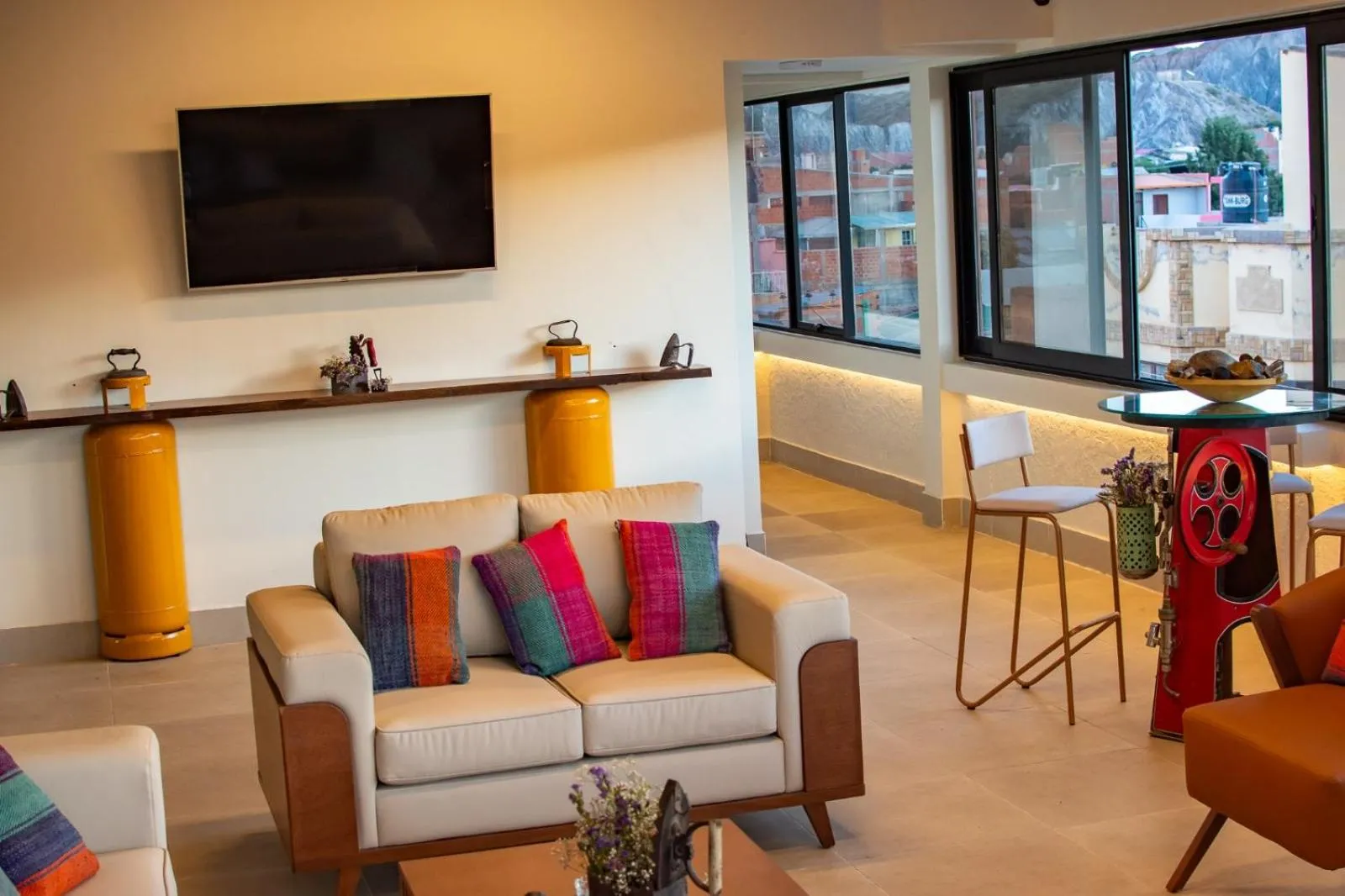 Living room in Hotel Mitru