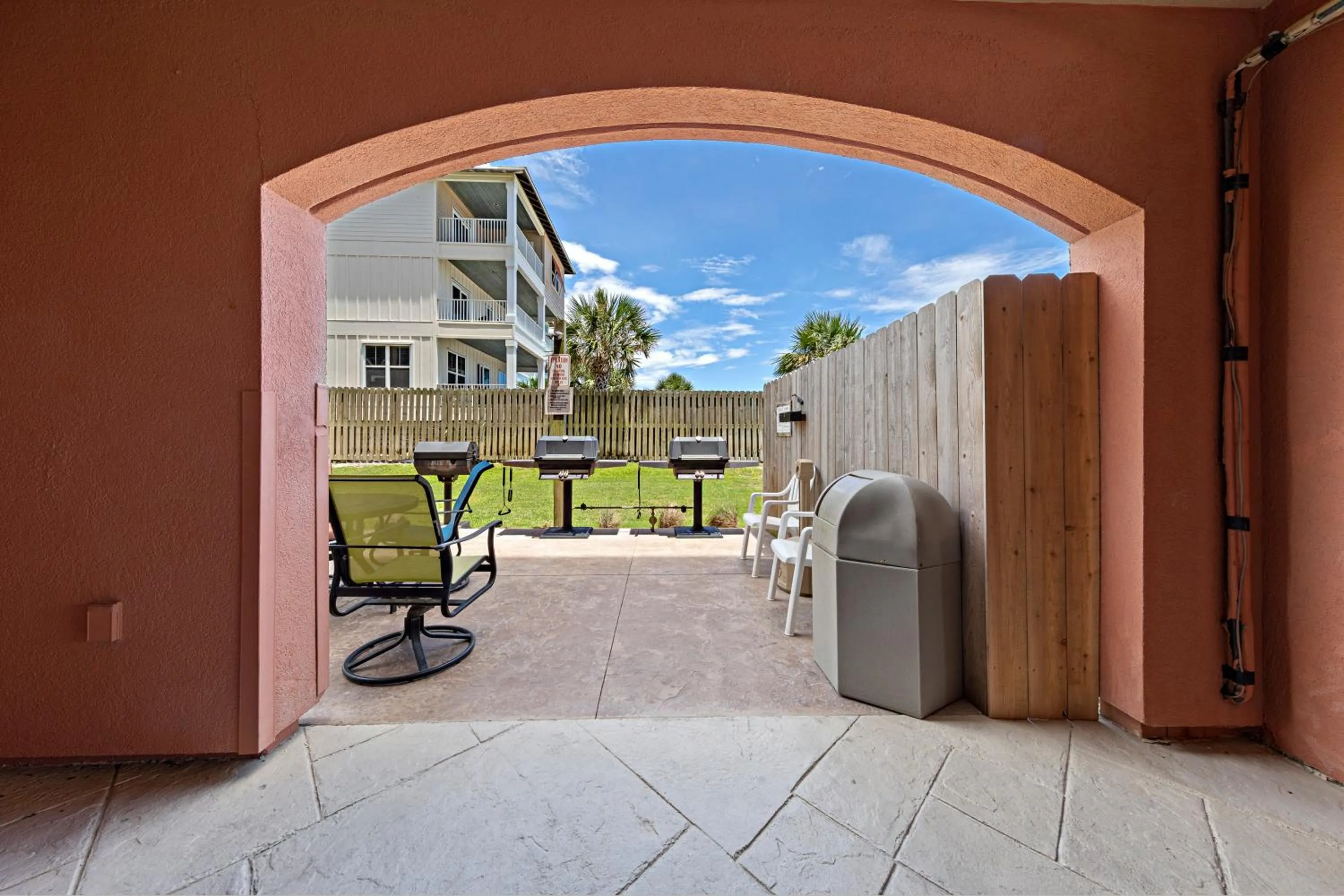 BBQ facilities in Harbor Place 206