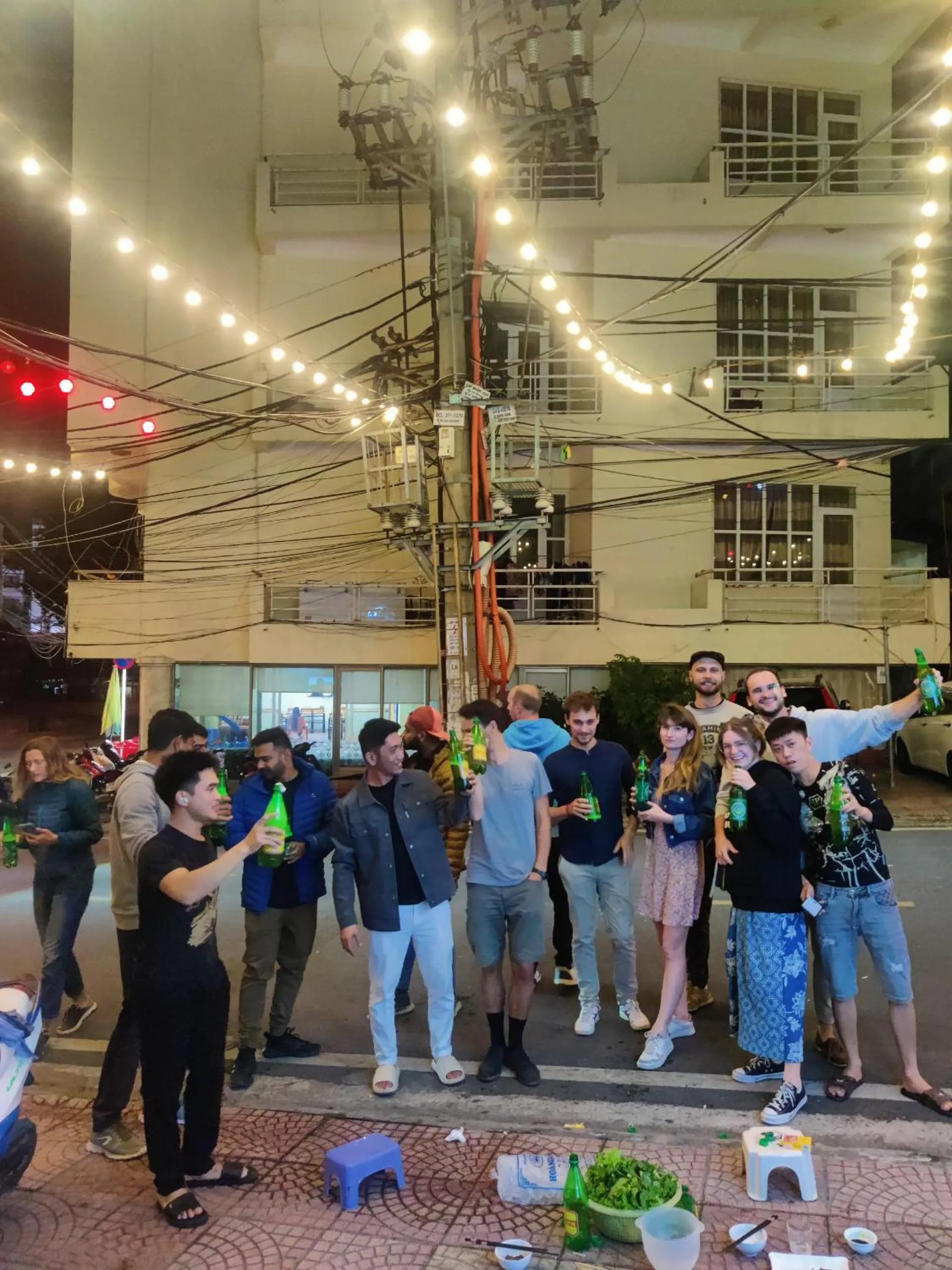 BBQ facilities in Cat Ba Violet Hotel