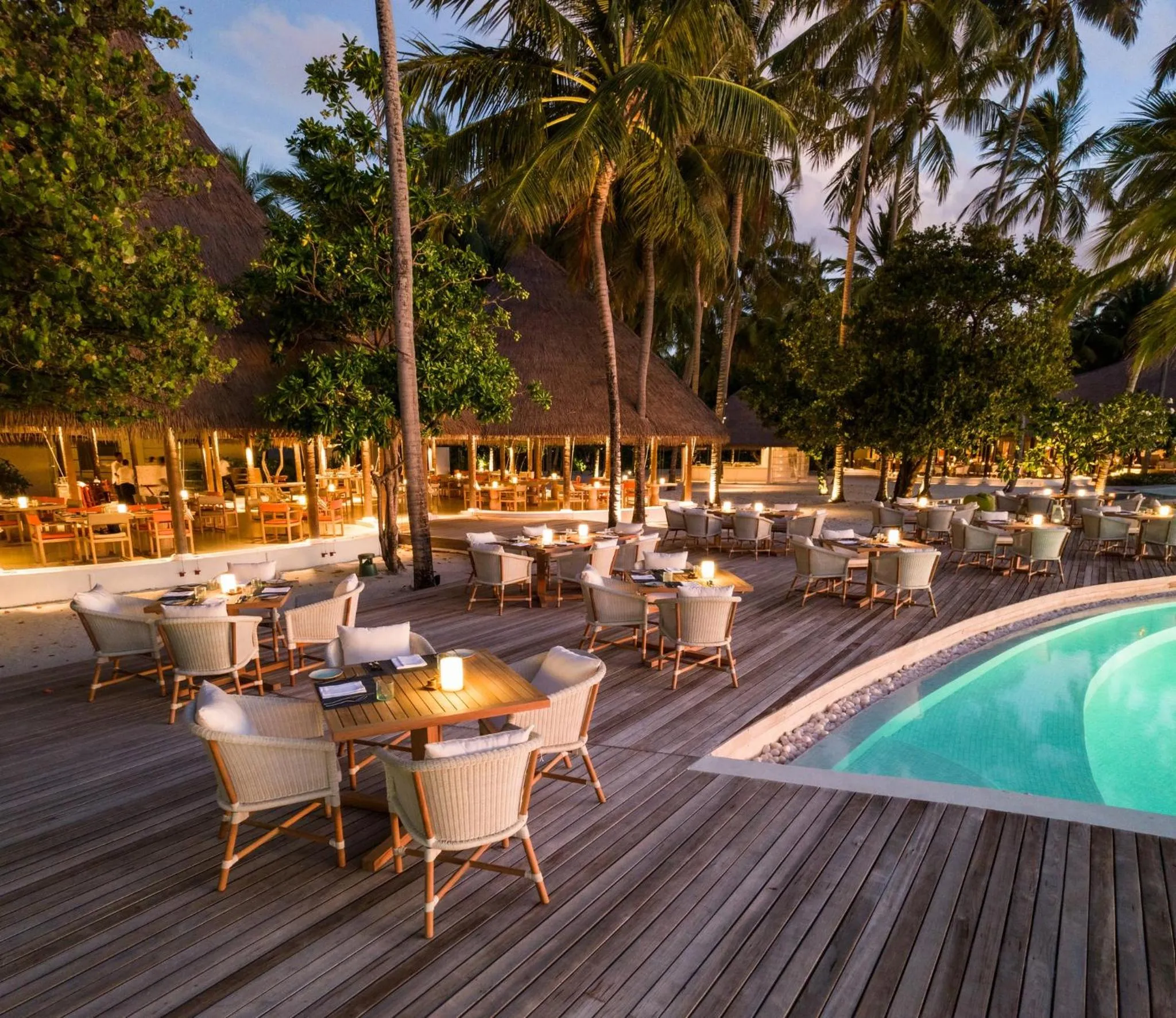 Restaurant/places to eat in COMO Maalifushi