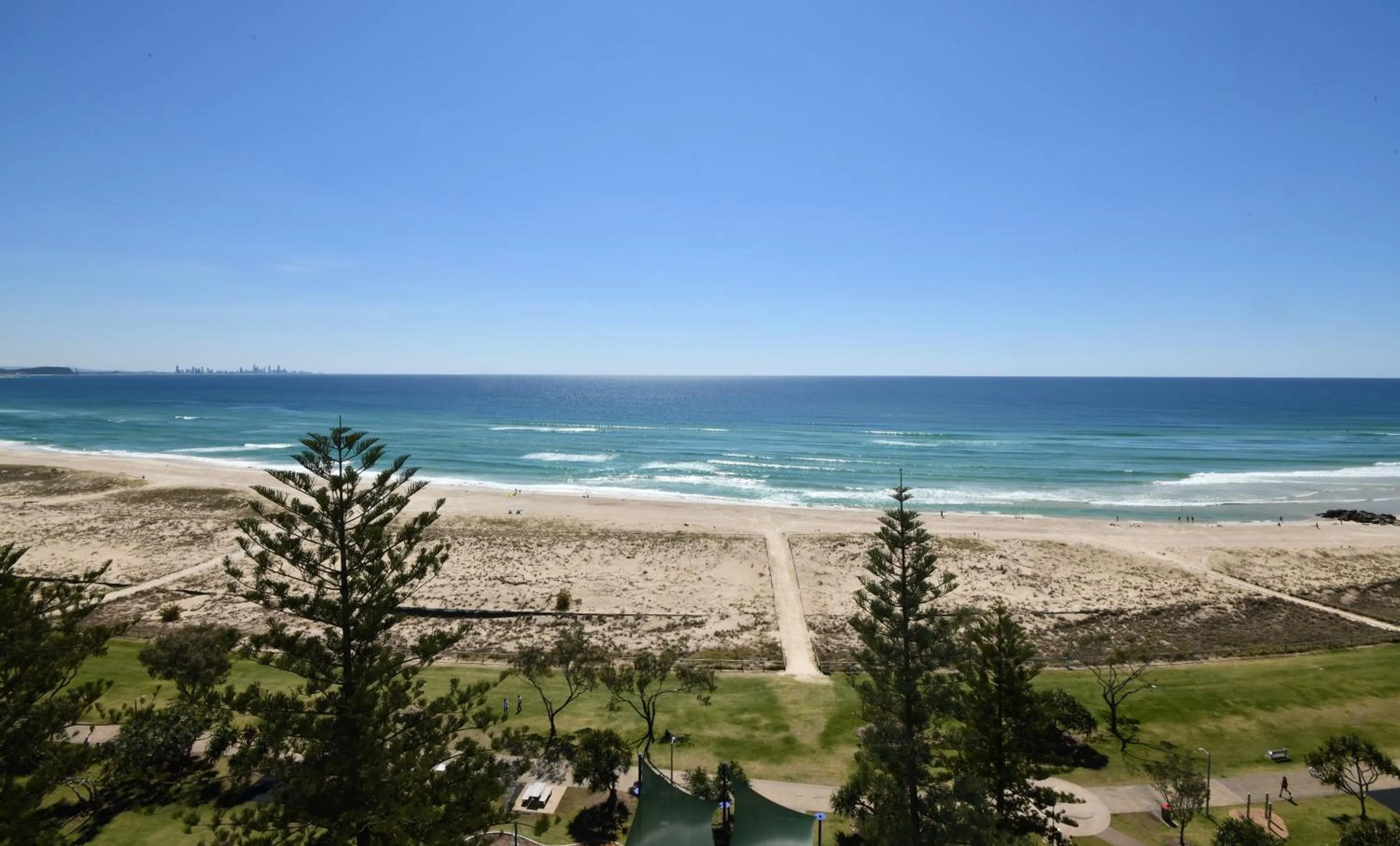 Natural landscape in X Kirra Apartments
