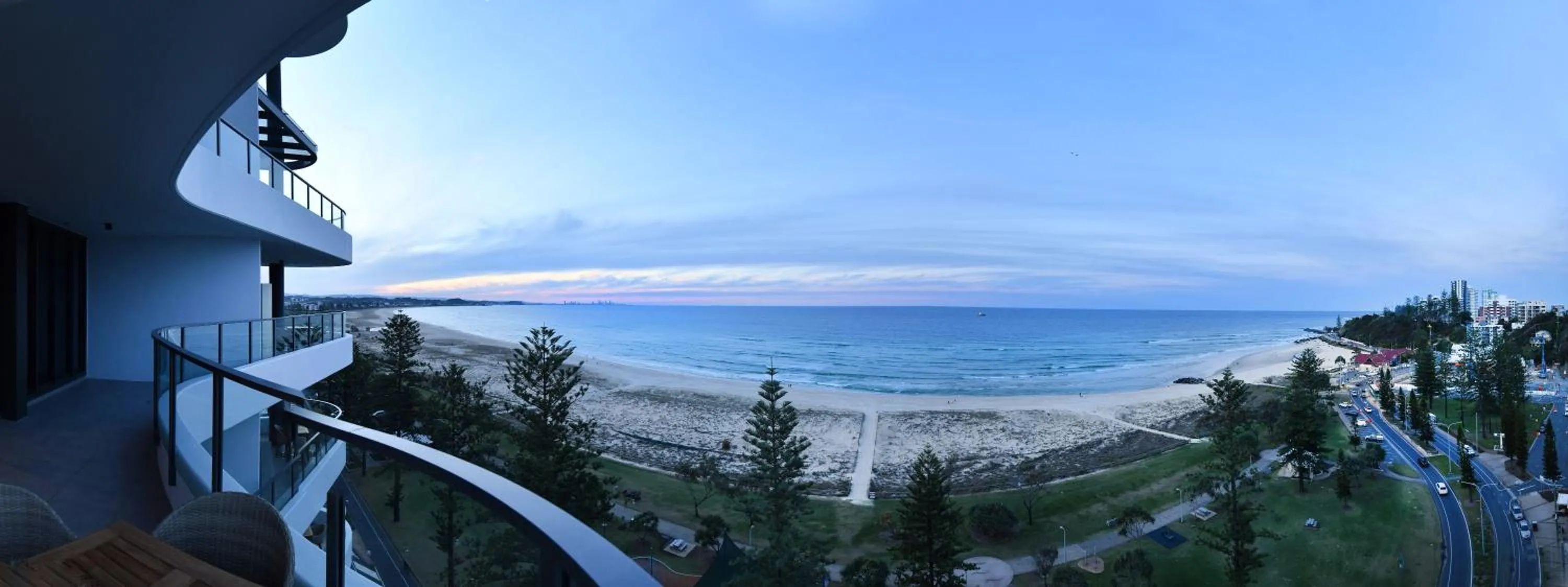 Sea view in X Kirra Apartments