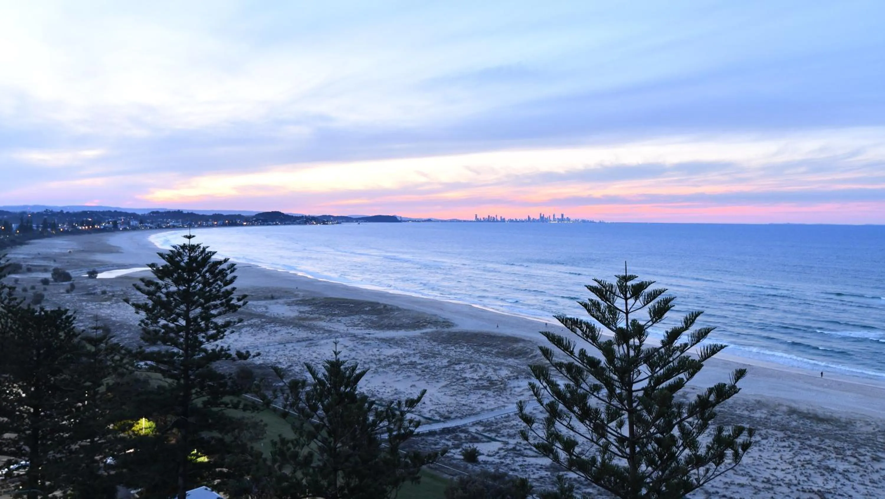 Natural landscape in X Kirra Apartments