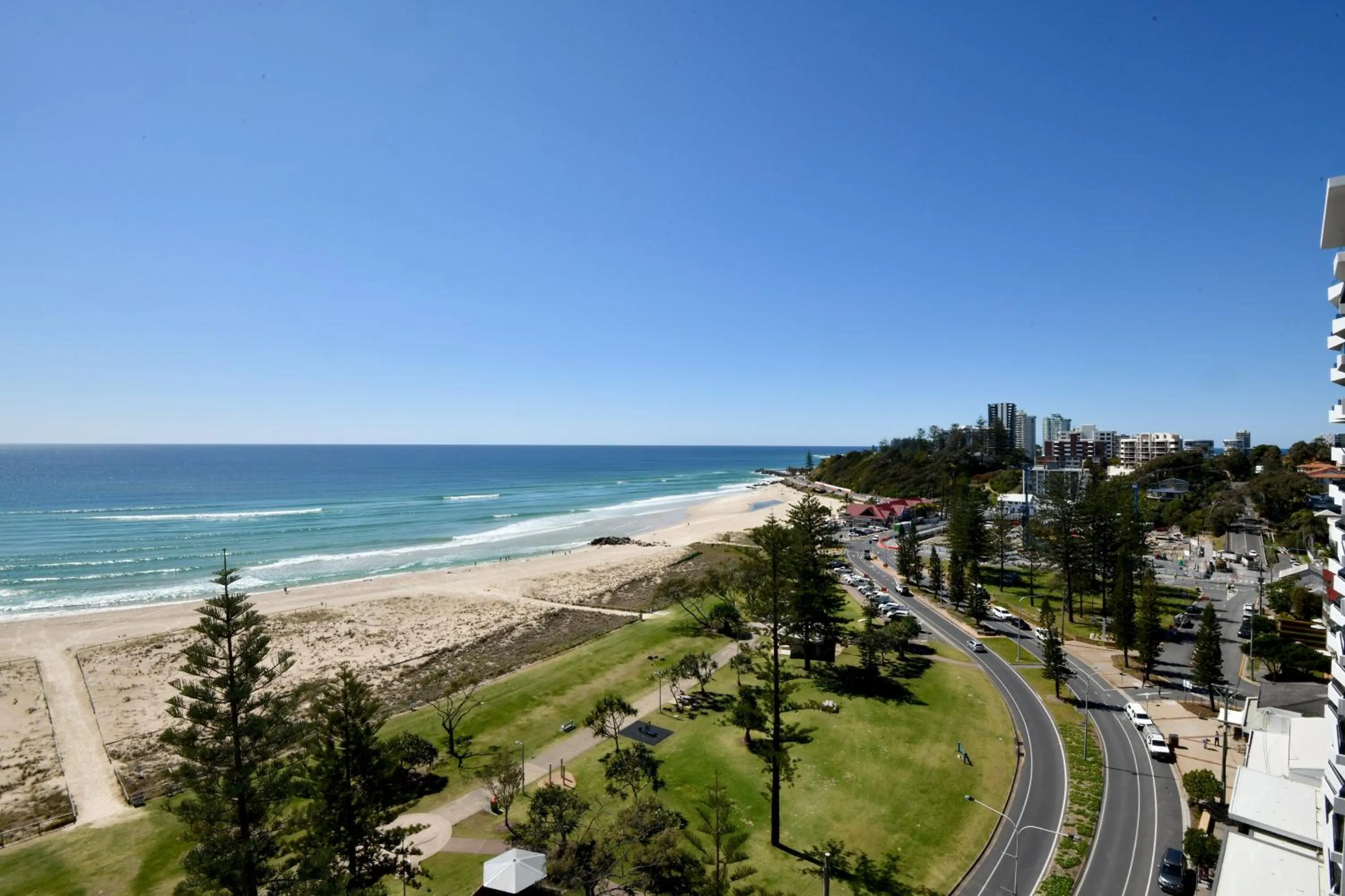 Beach in X Kirra Apartments