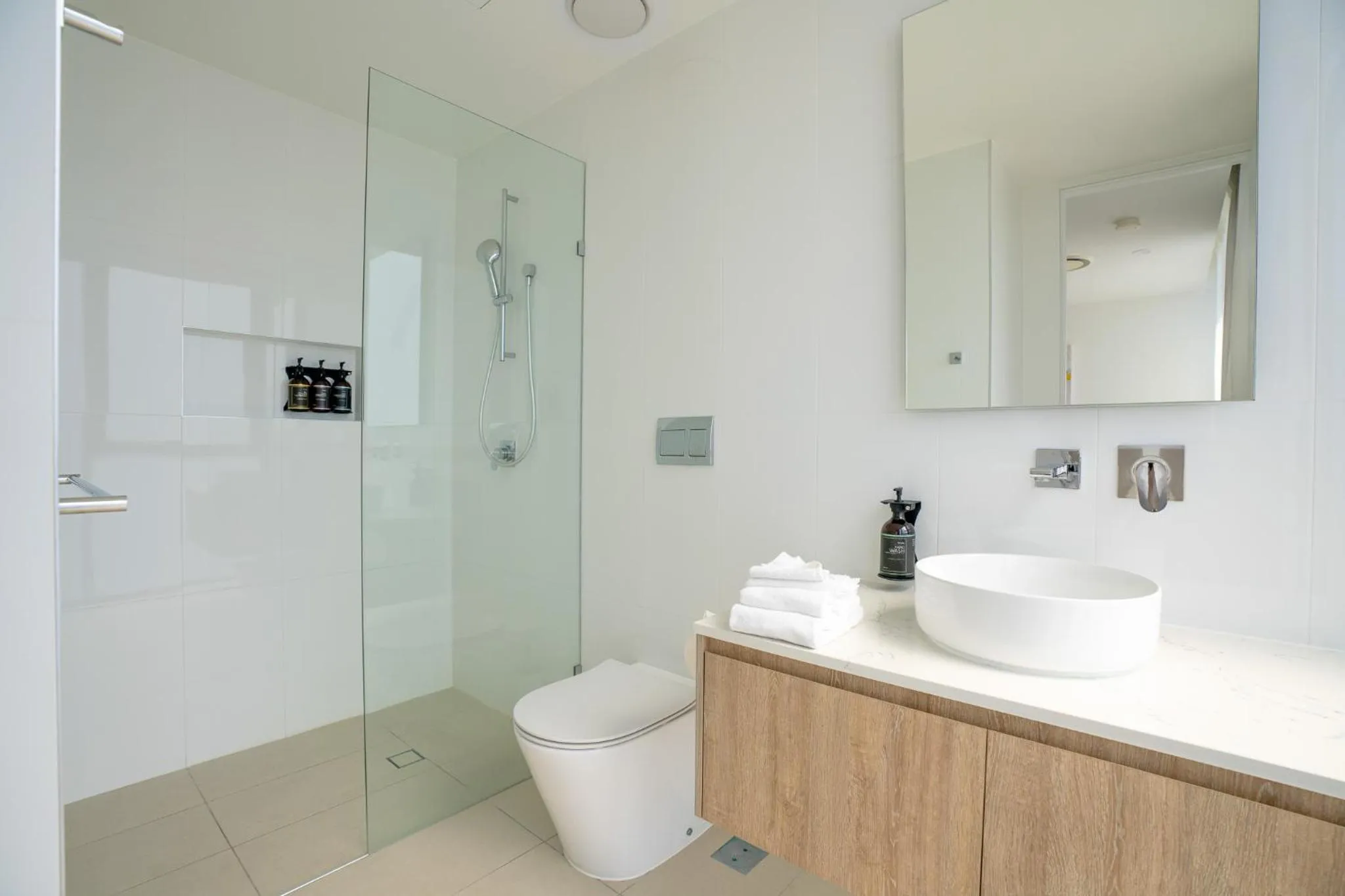 Bathroom in X Kirra Apartments