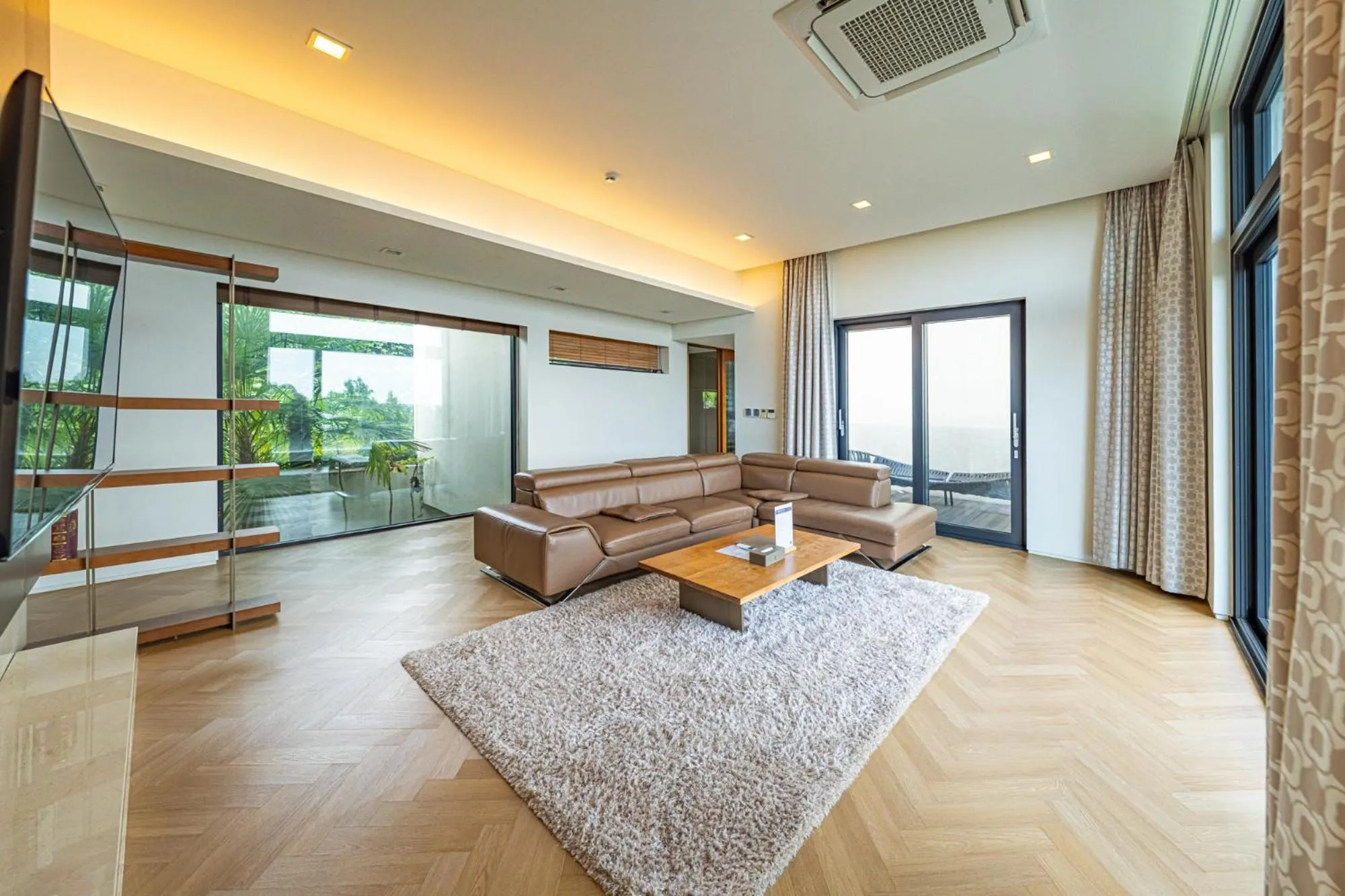 Living room in Velum Resort