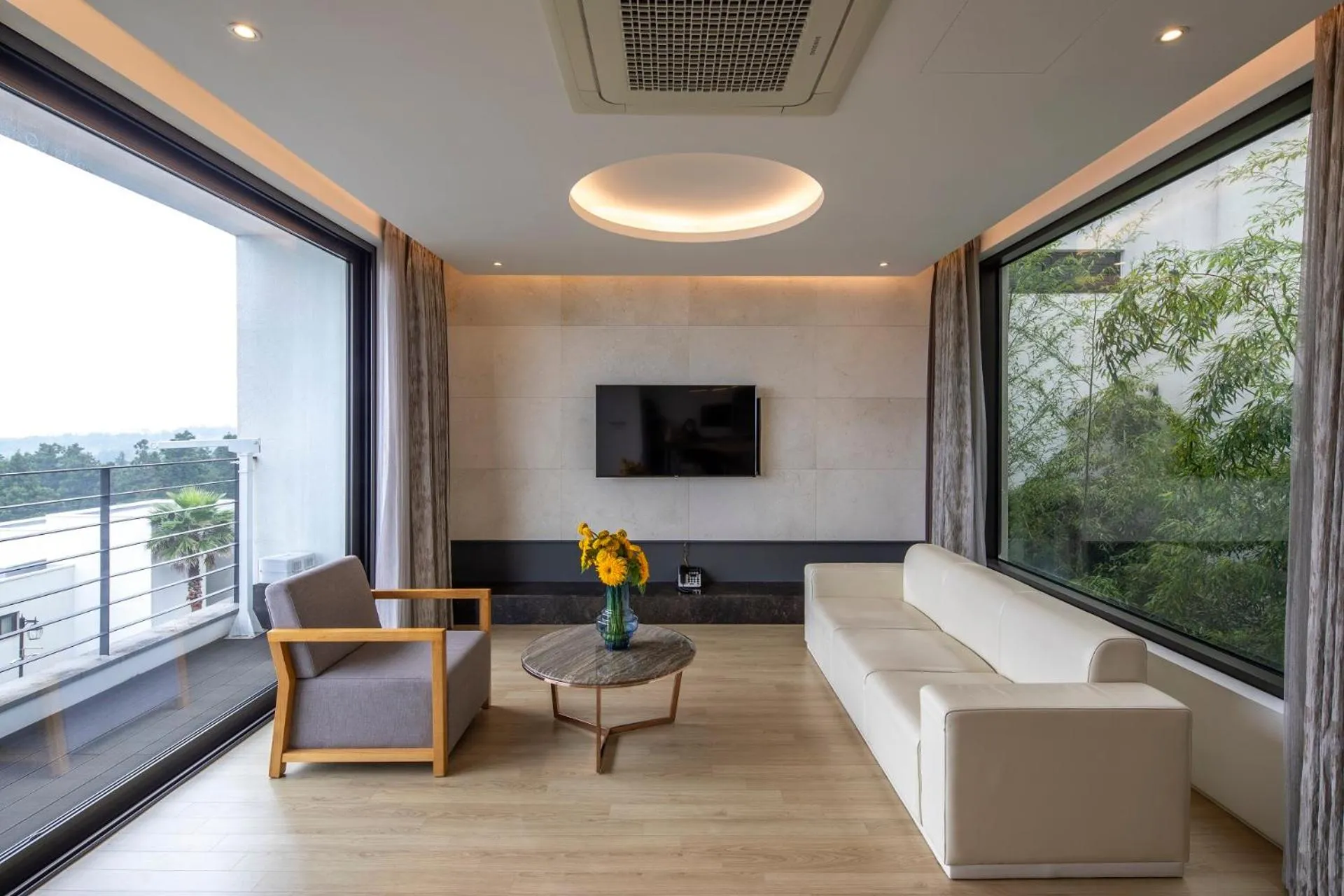 Living room in Velum Resort