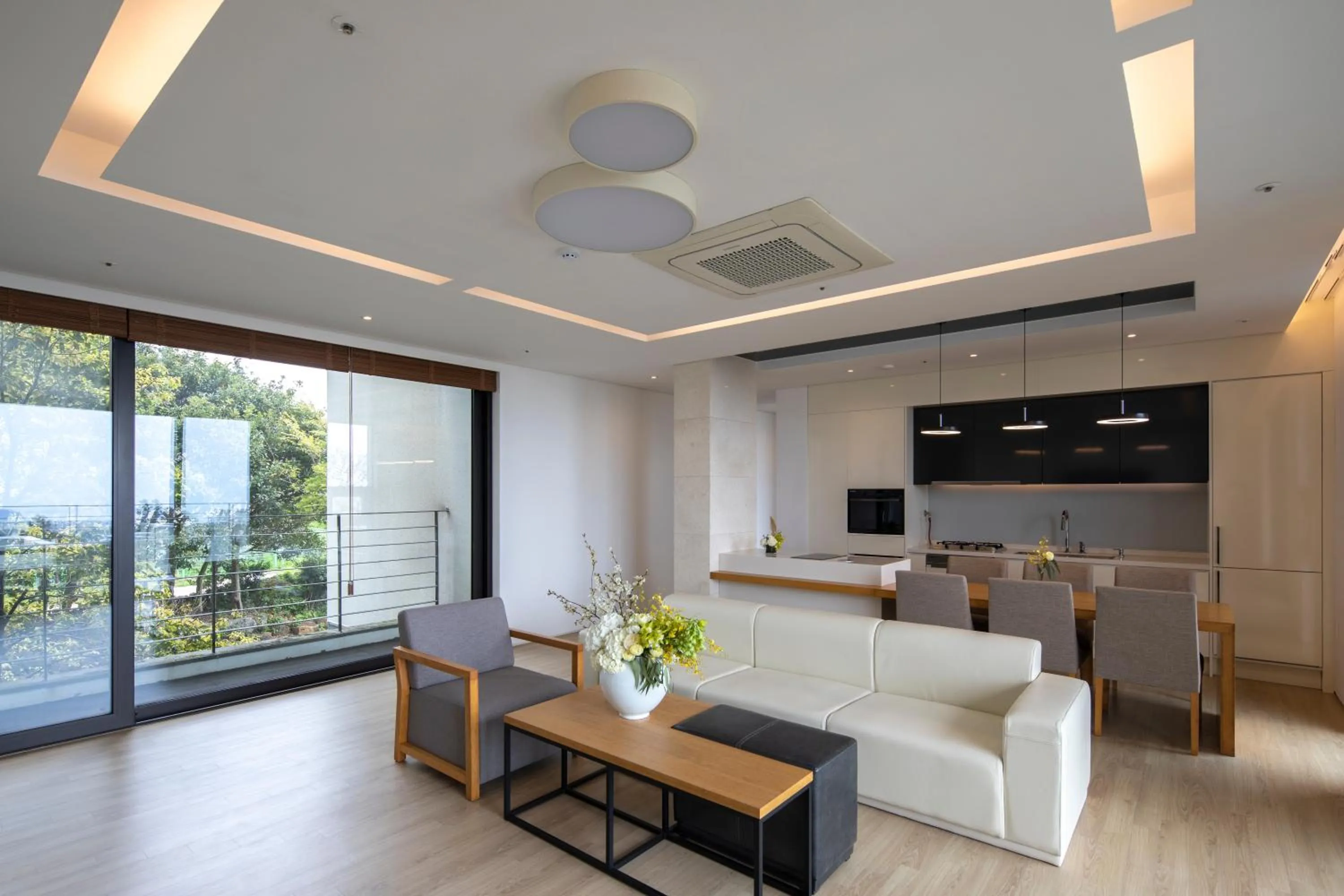 Living room in Velum Resort