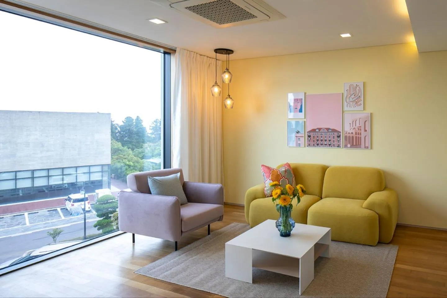 Living room in Velum Resort