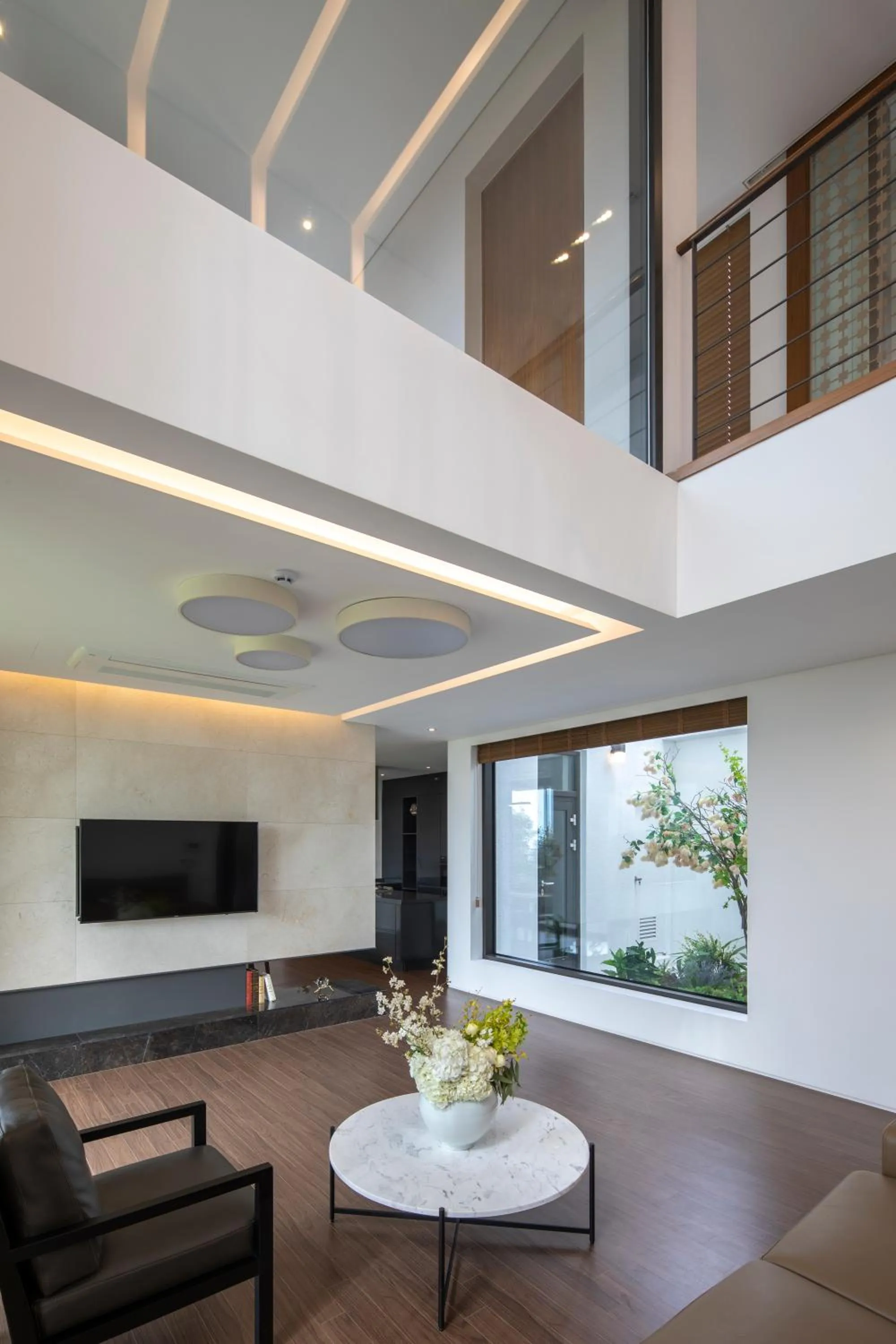 Living room in Velum Resort