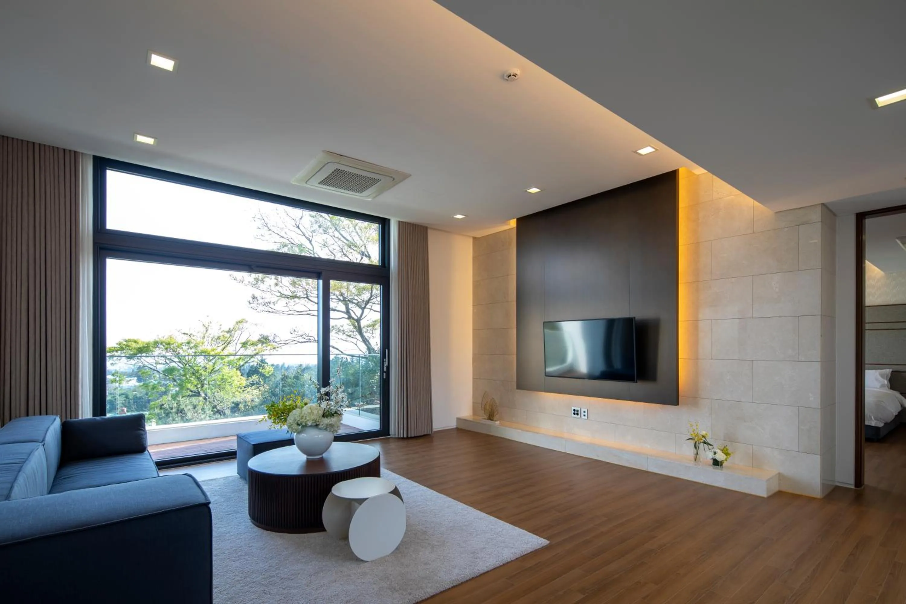 Living room in Velum Resort