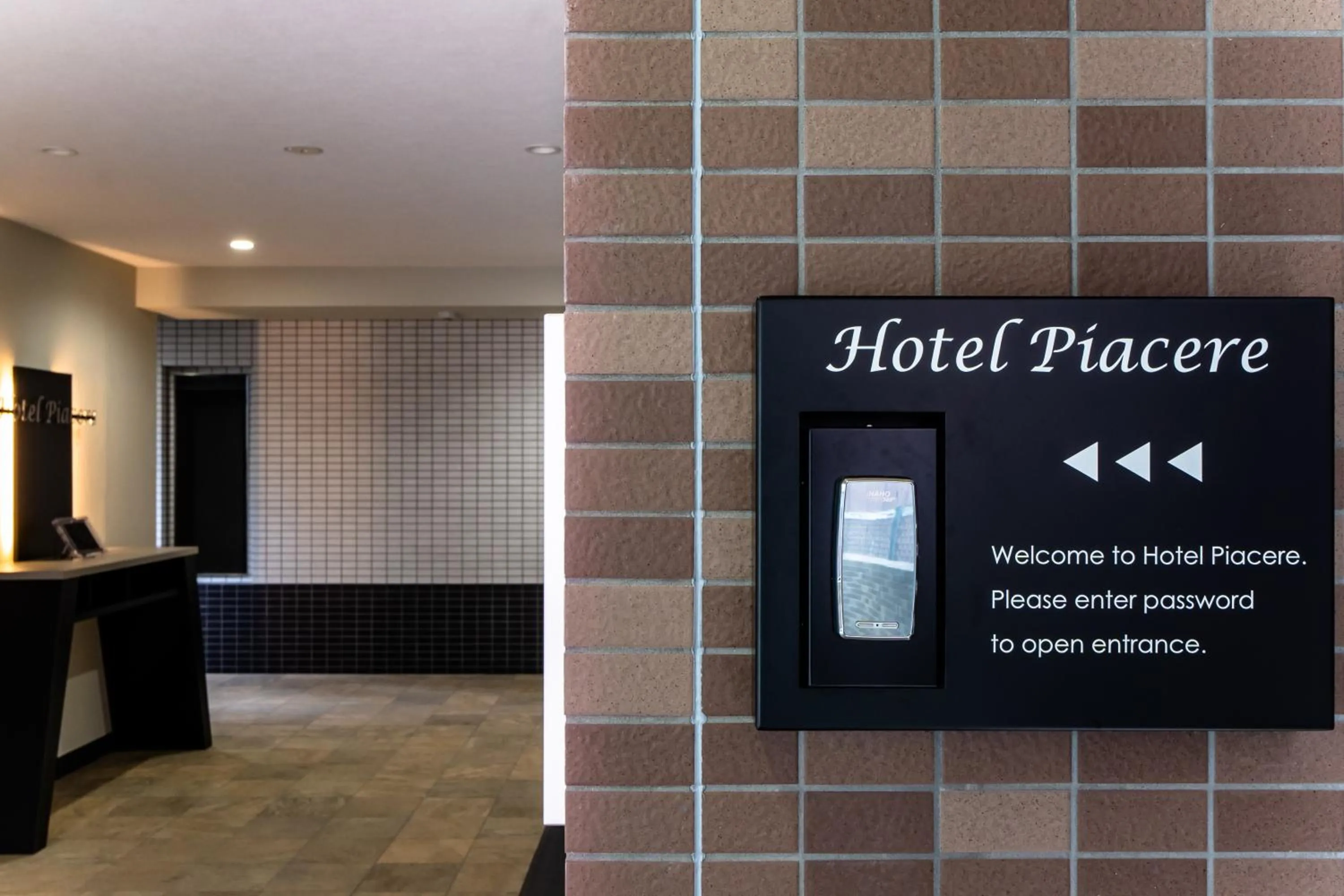 Facade/entrance in Hotel Piacere NAMBA