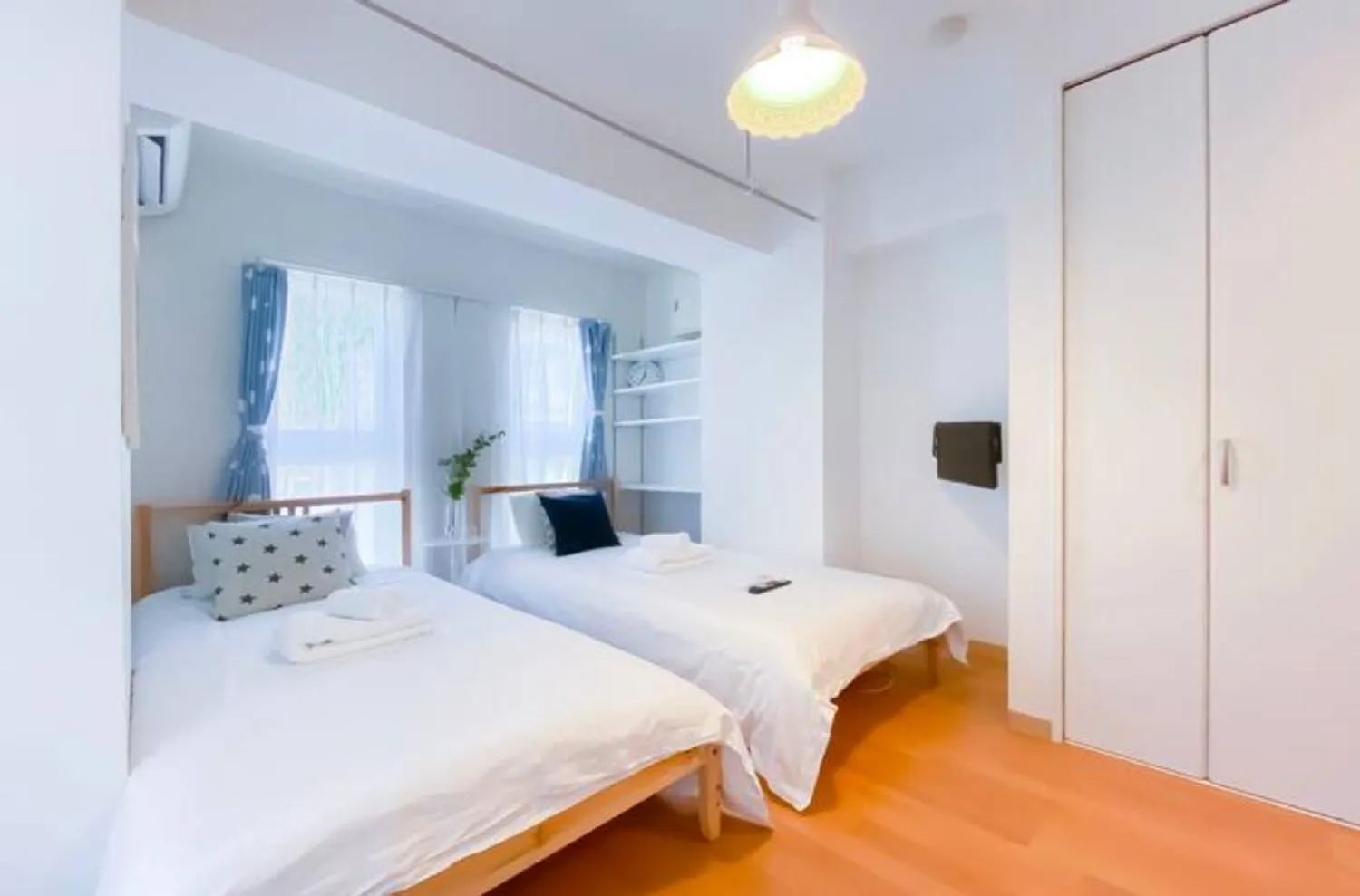 Bed in japan house asakusa