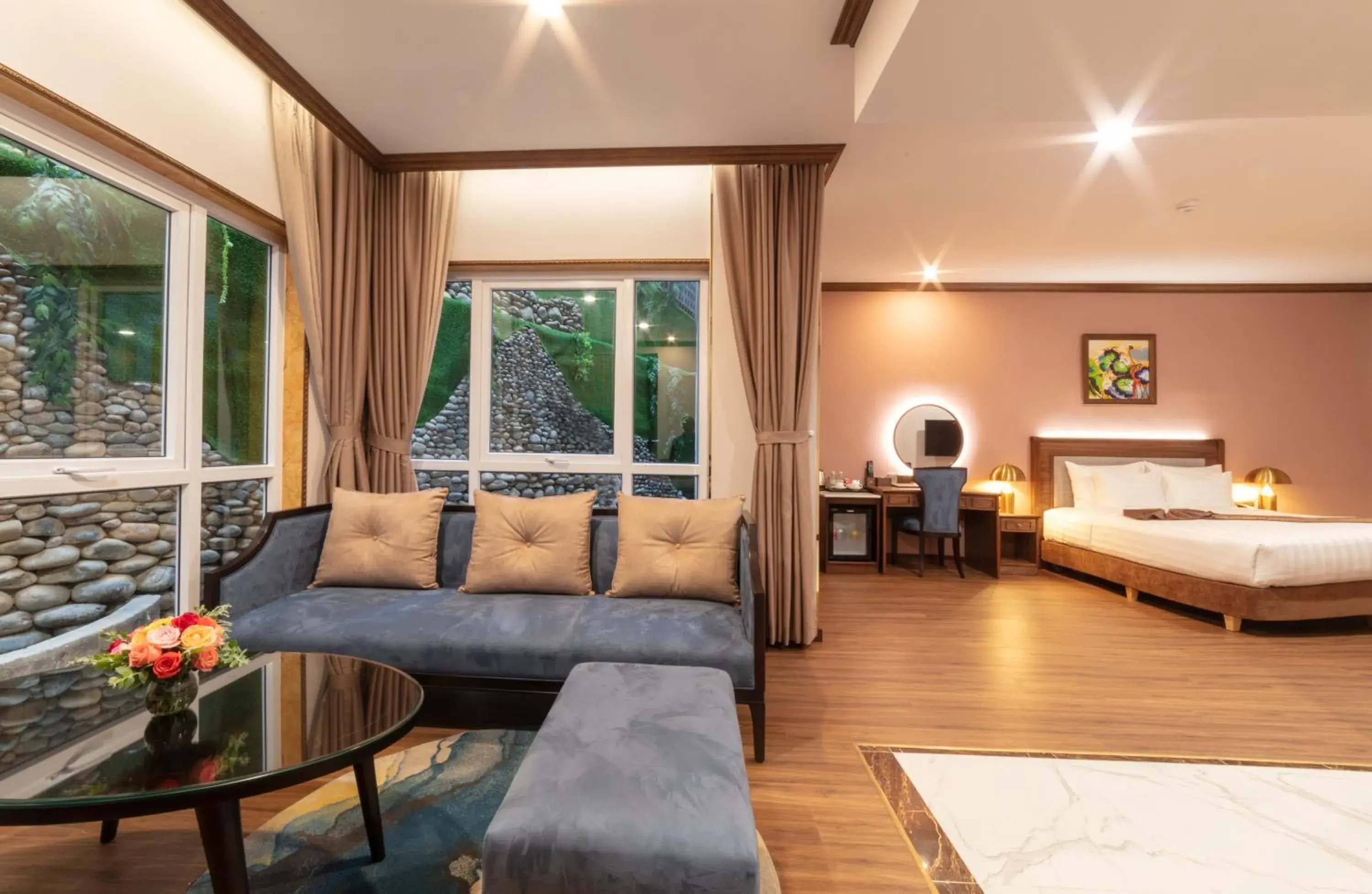 View (from property/room), Bed in Marigold Hotel Dalat View (from property/room), Bed in Marigold Hotel Dalat