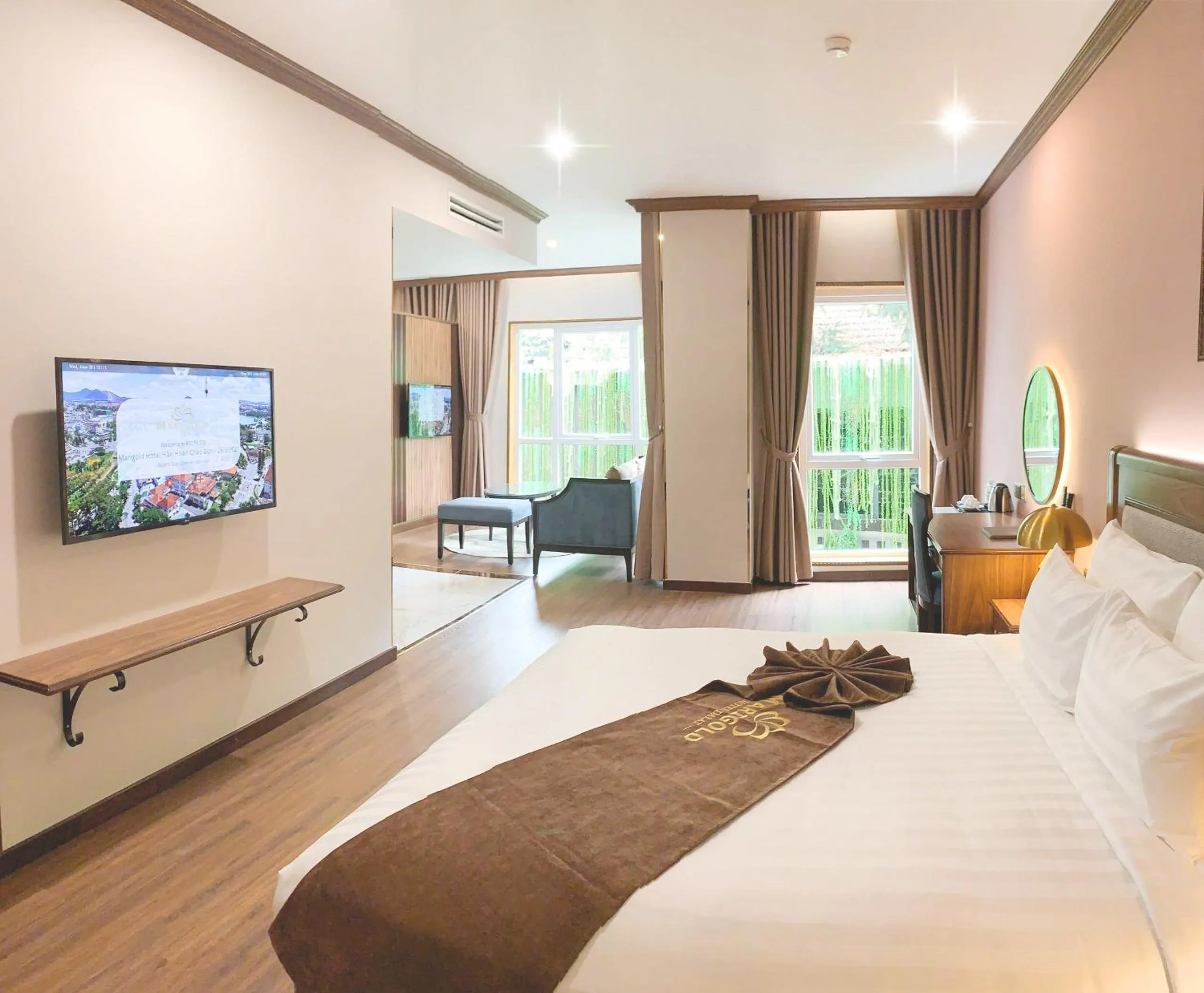 Bedroom, Bed in Marigold Hotel Dalat