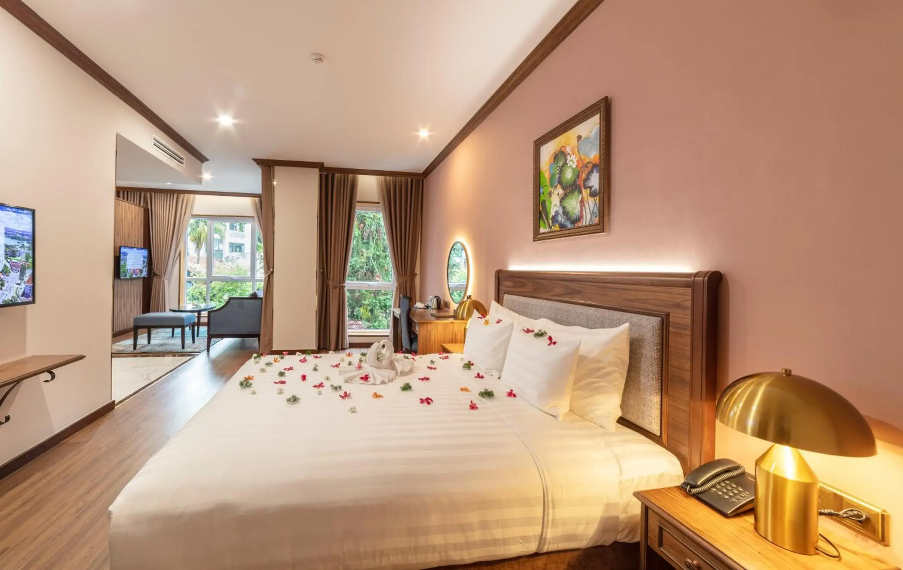 Bedroom, Bed in Marigold Hotel Dalat Bedroom, Bed in Marigold Hotel Dalat