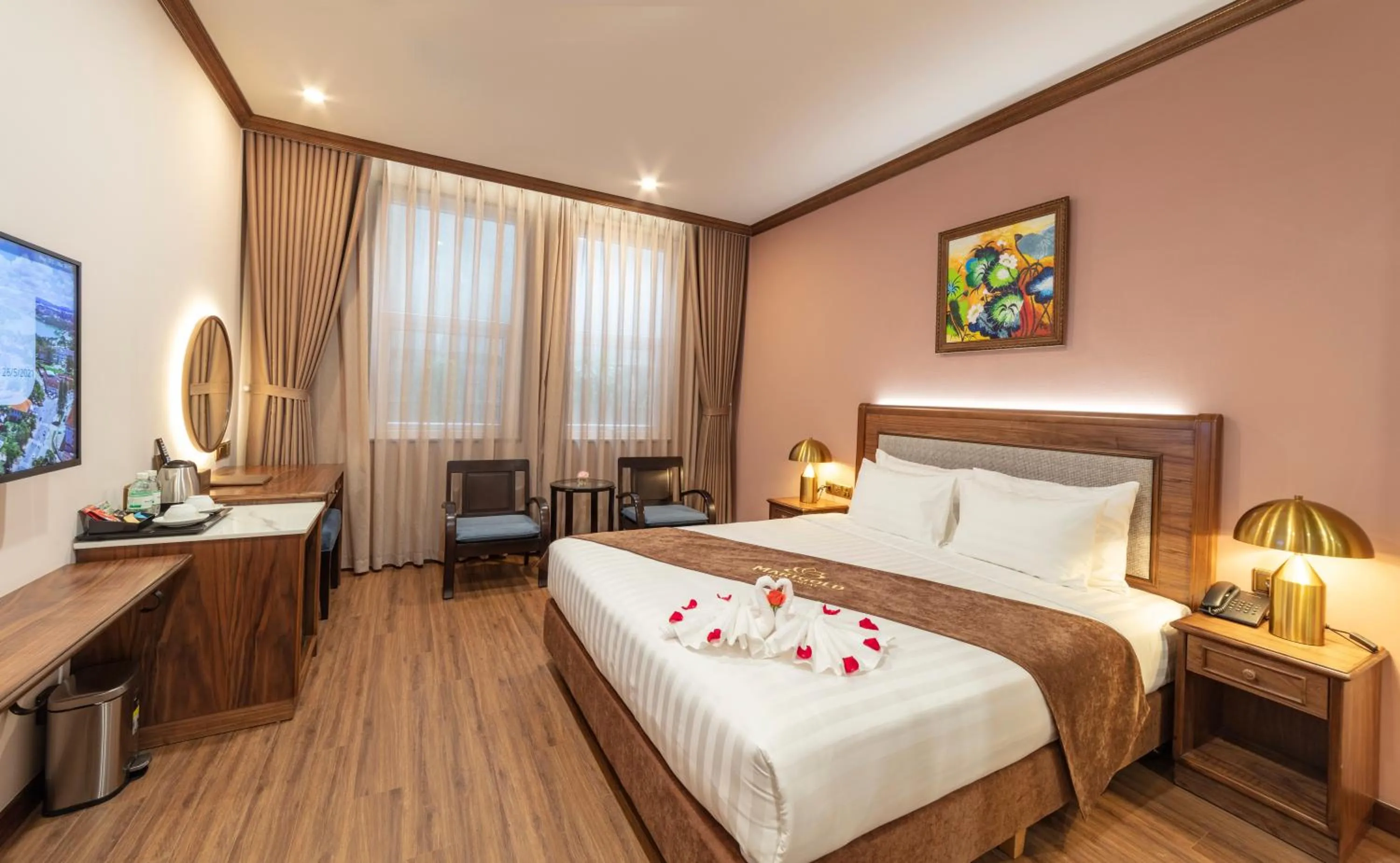 Bedroom, Bed in Marigold Hotel Dalat