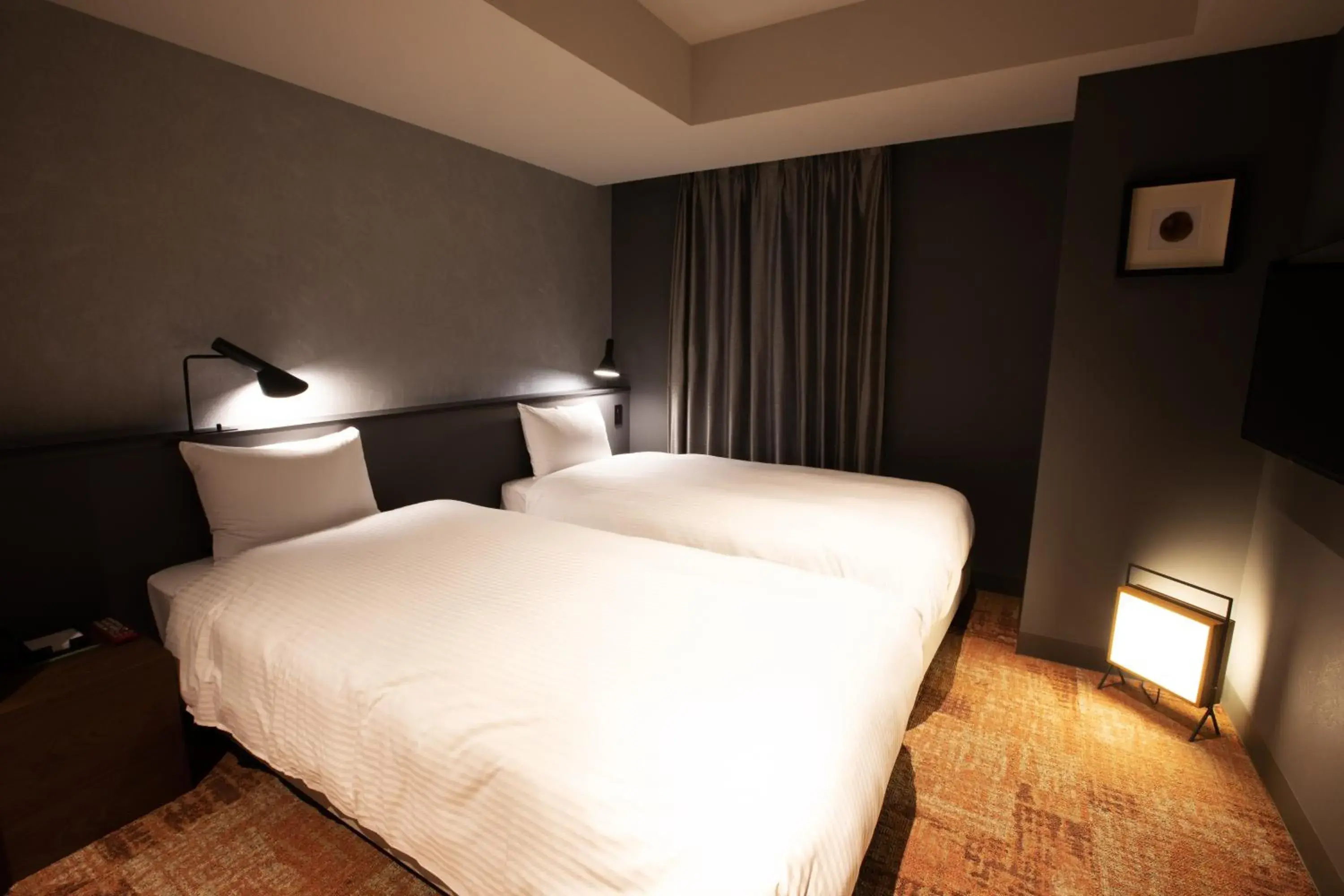 Bed in LOF HOTEL Shimbashi Bed in LOF HOTEL Shimbashi