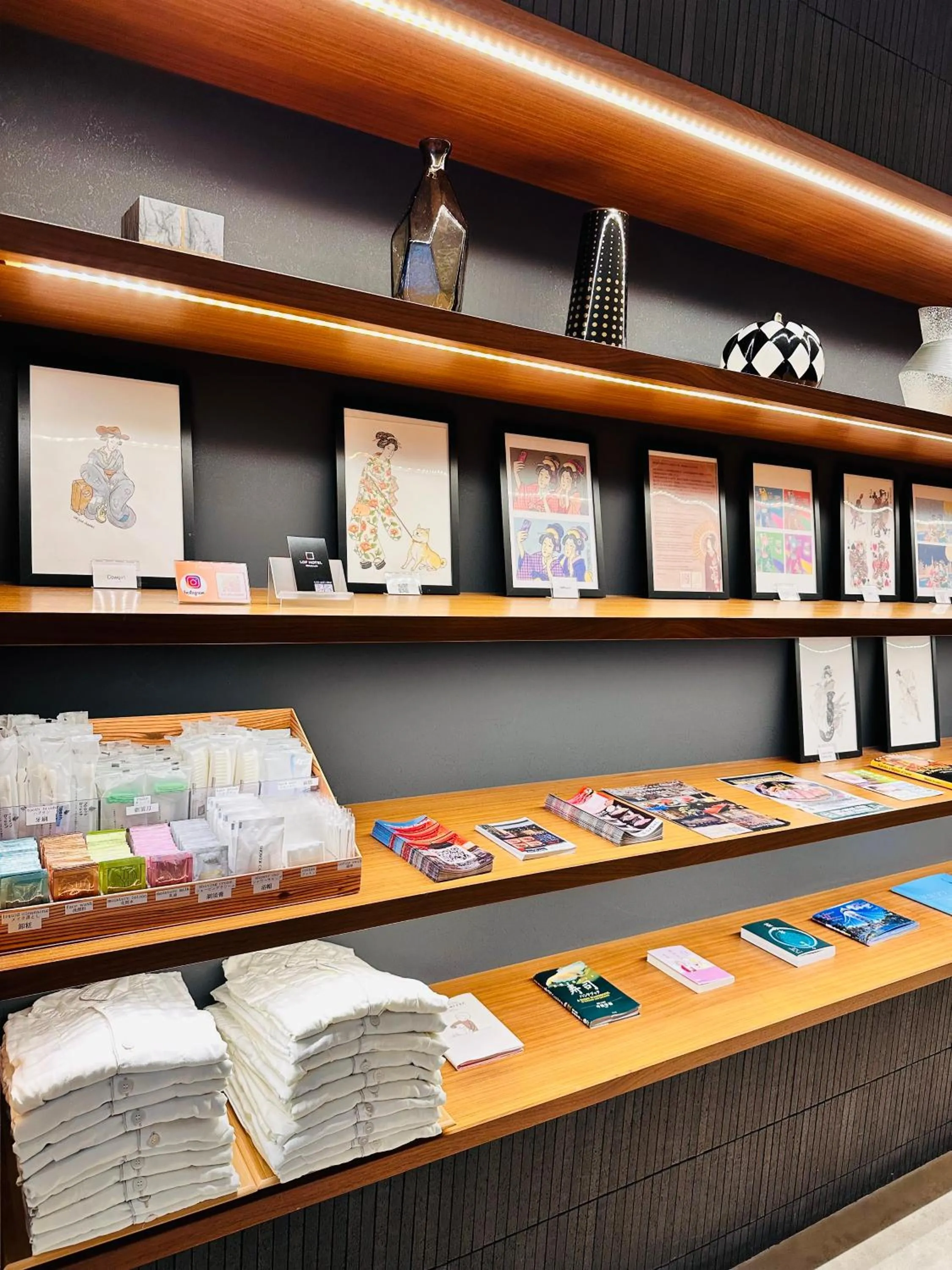 Lobby or reception in LOF HOTEL Shimbashi