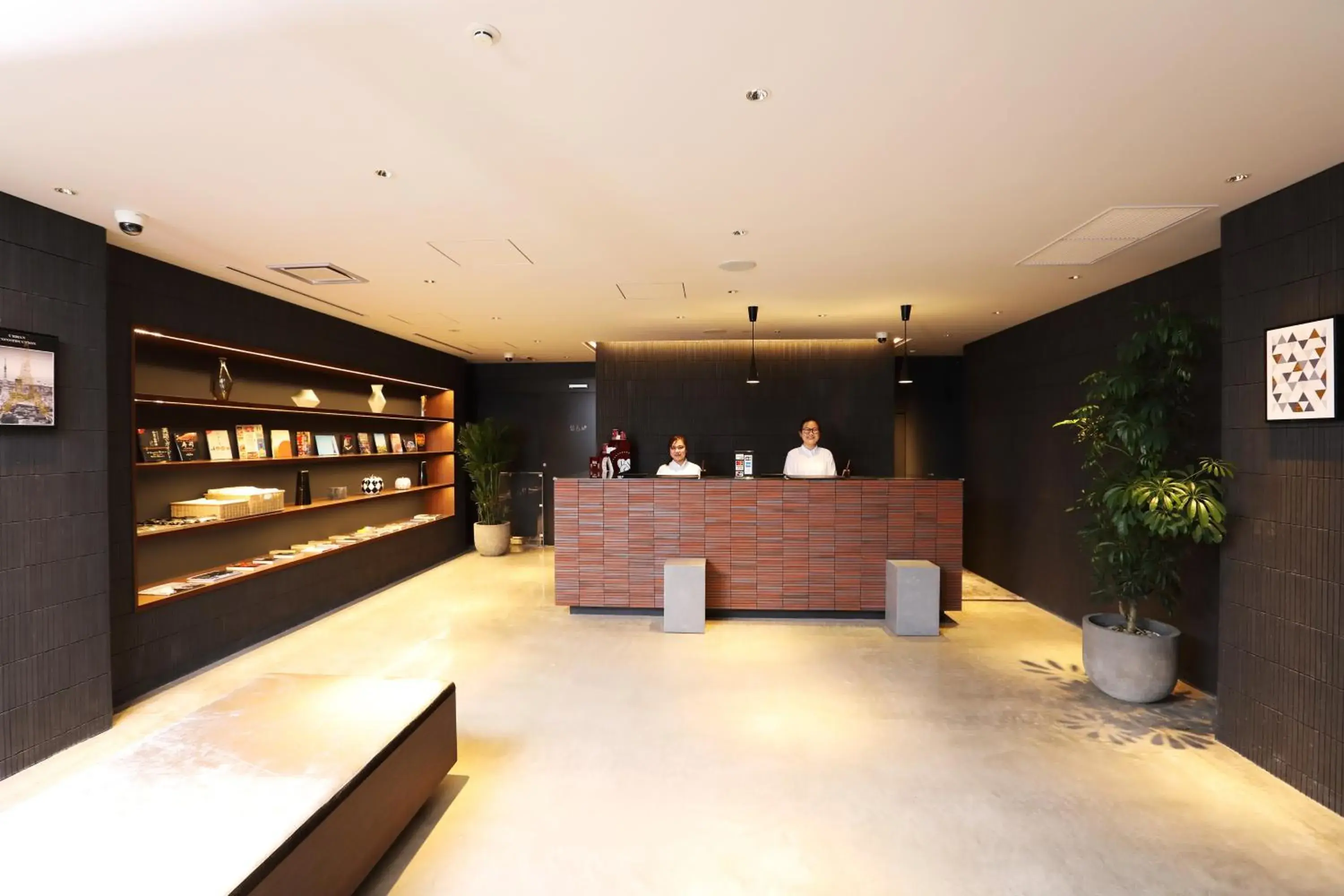 Lobby or reception in LOF HOTEL Shimbashi Lobby or reception in LOF HOTEL Shimbashi