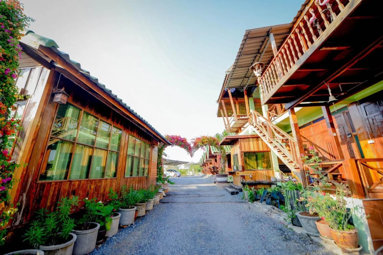 Garden in MRK Resort & Massage