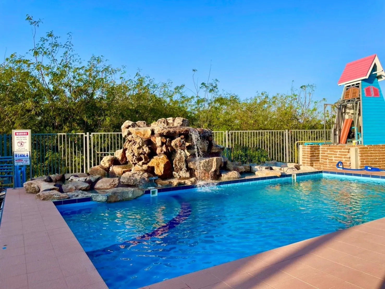 Swimming pool in MRK Resort & Massage