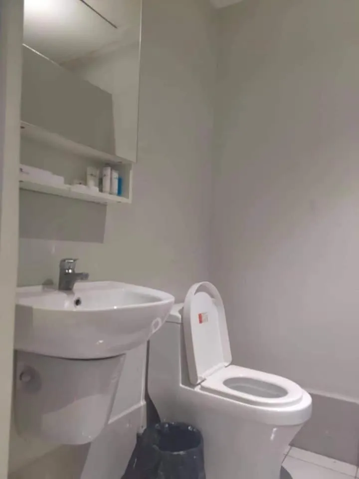 Bathroom in White Knight Hotel Saint Anne