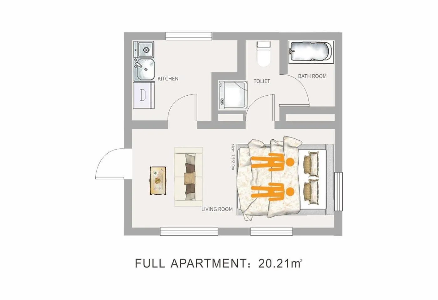 Floor plan in japan house ebisu